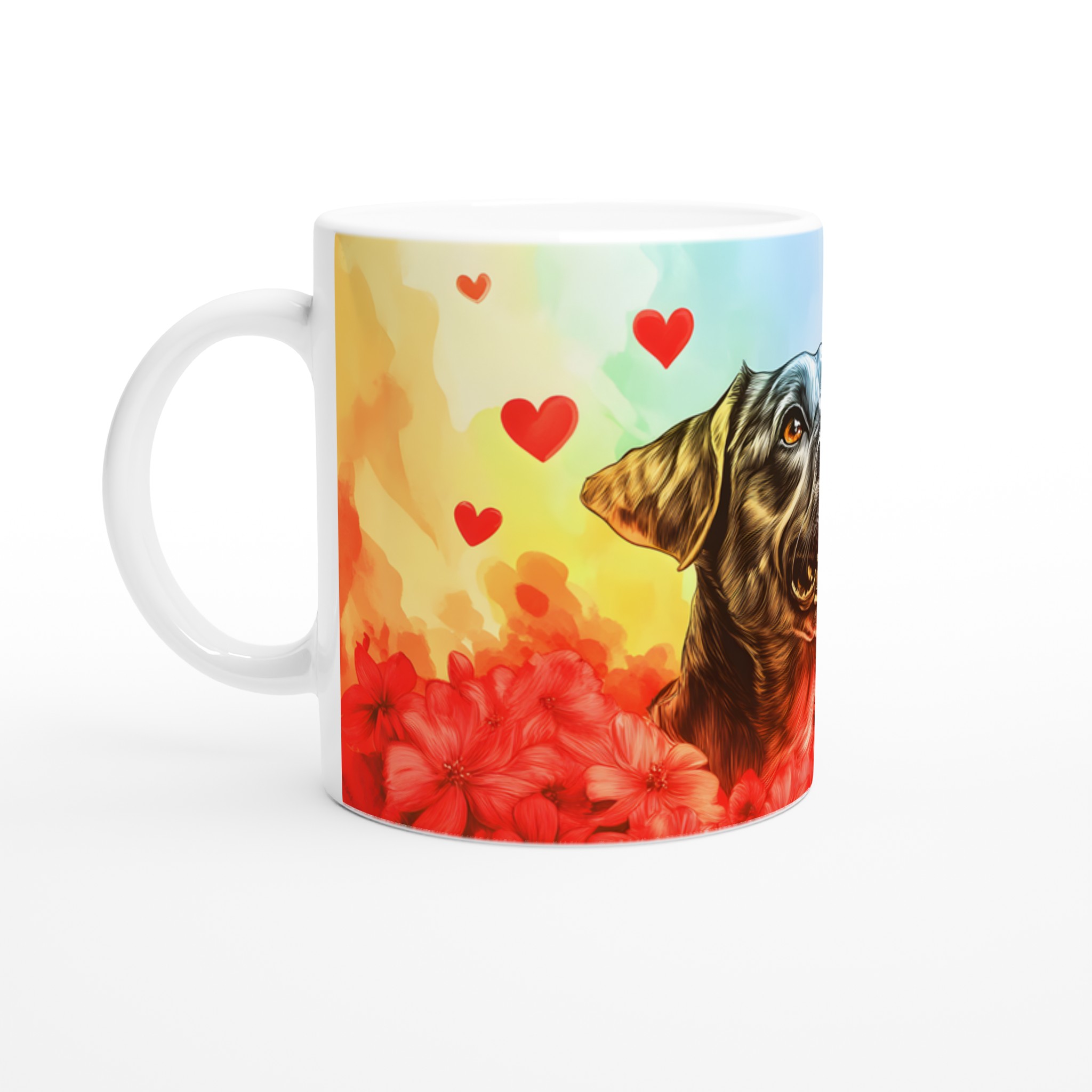 Kärleksfull Labrador Mugg – En Färgstark Keramisk Kaffemugg för Hundälskare, Välj Din Favoritfärg! 1 0bbcfbcc-899f-4b0d-a775-8bdc57bc1e5c