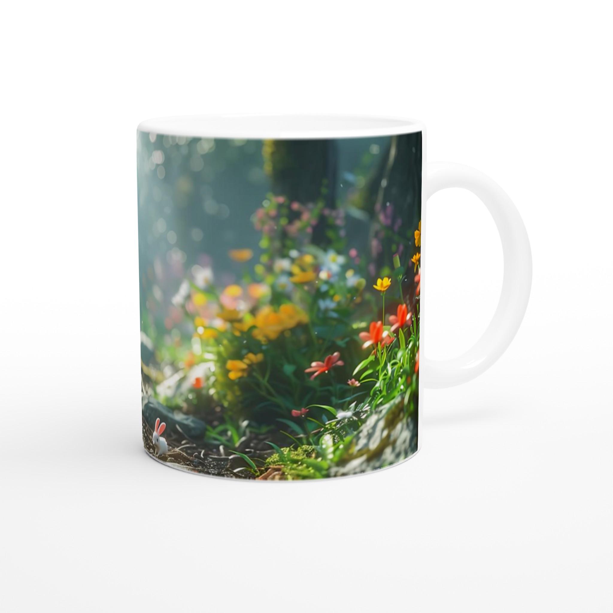 Magisk Skogsmugg – Vit 11oz Keramisk Mugg med sagolik design, välj bland 7 förtrollande färger 9 0c21eeb3-e138-4e3e-abb5-368f1e874713