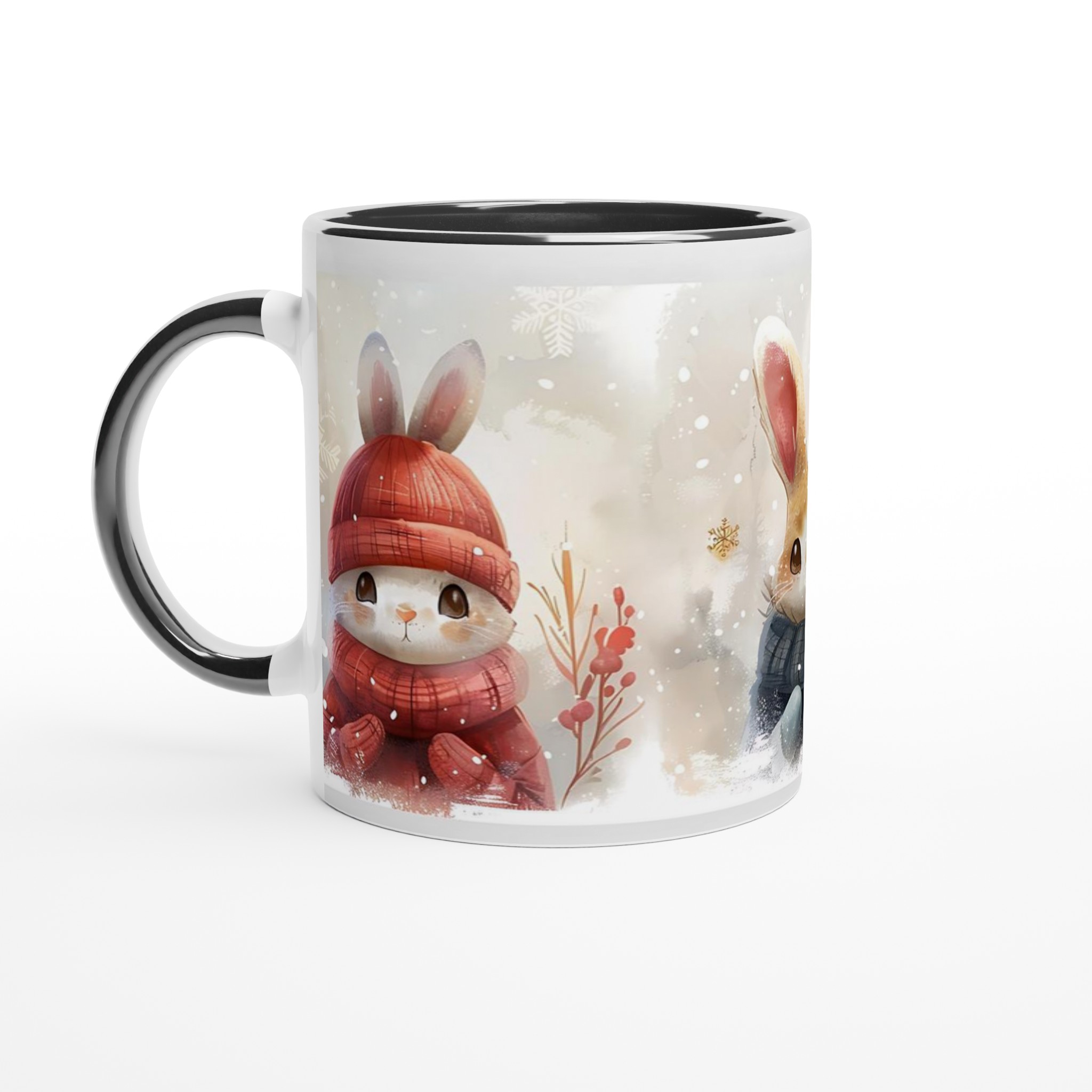 Mysiga Vinterkaniner 11oz Keramisk Mugg – Välj din Färg för en Bedårande Fikastund! 7 0c3cf903-8108-46e2-9f0e-b84c372eec9d