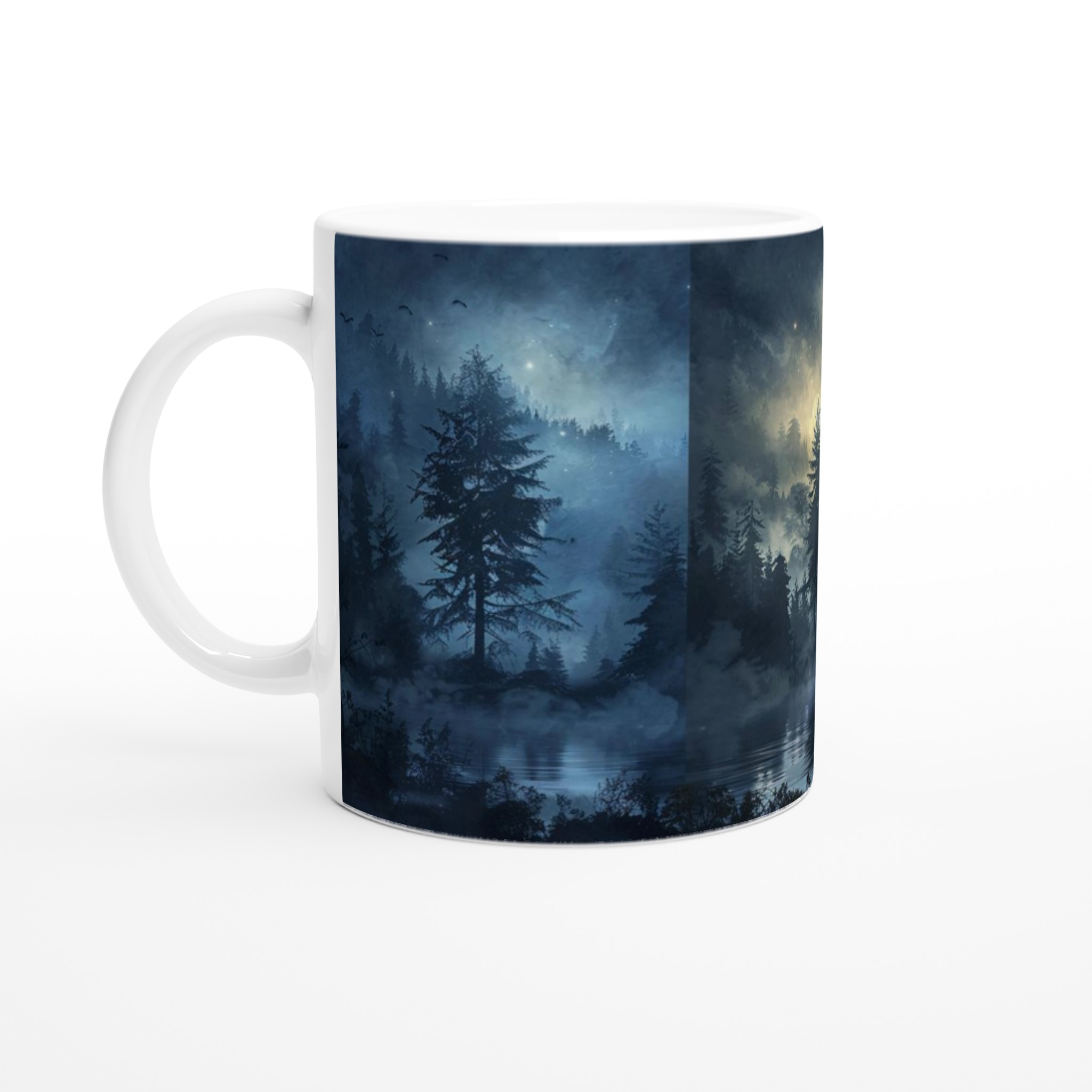Mystisk Skogssjö Keramikmugg - 11oz, Välj bland 7 Förtrollande Färger 1 0c3e8e8a-c58e-4c0a-a09d-14ec23ac4de8