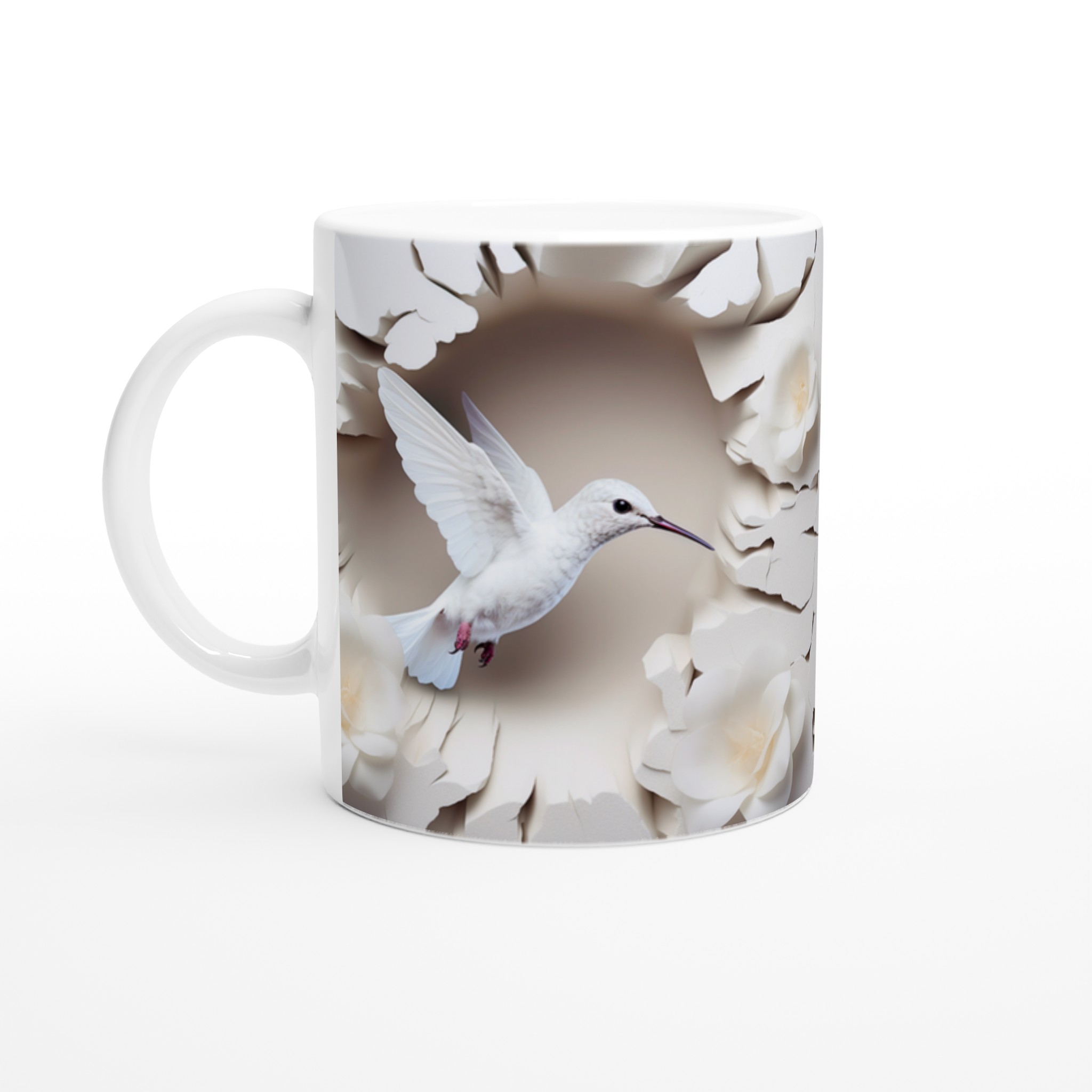 Elegant Keramikmugg med Kolibrimotiv – 11 oz i ditt Val av Sju Stilfulla Färger 1 0cfcb6b0-87ea-4b32-a5d4-08075a75d896