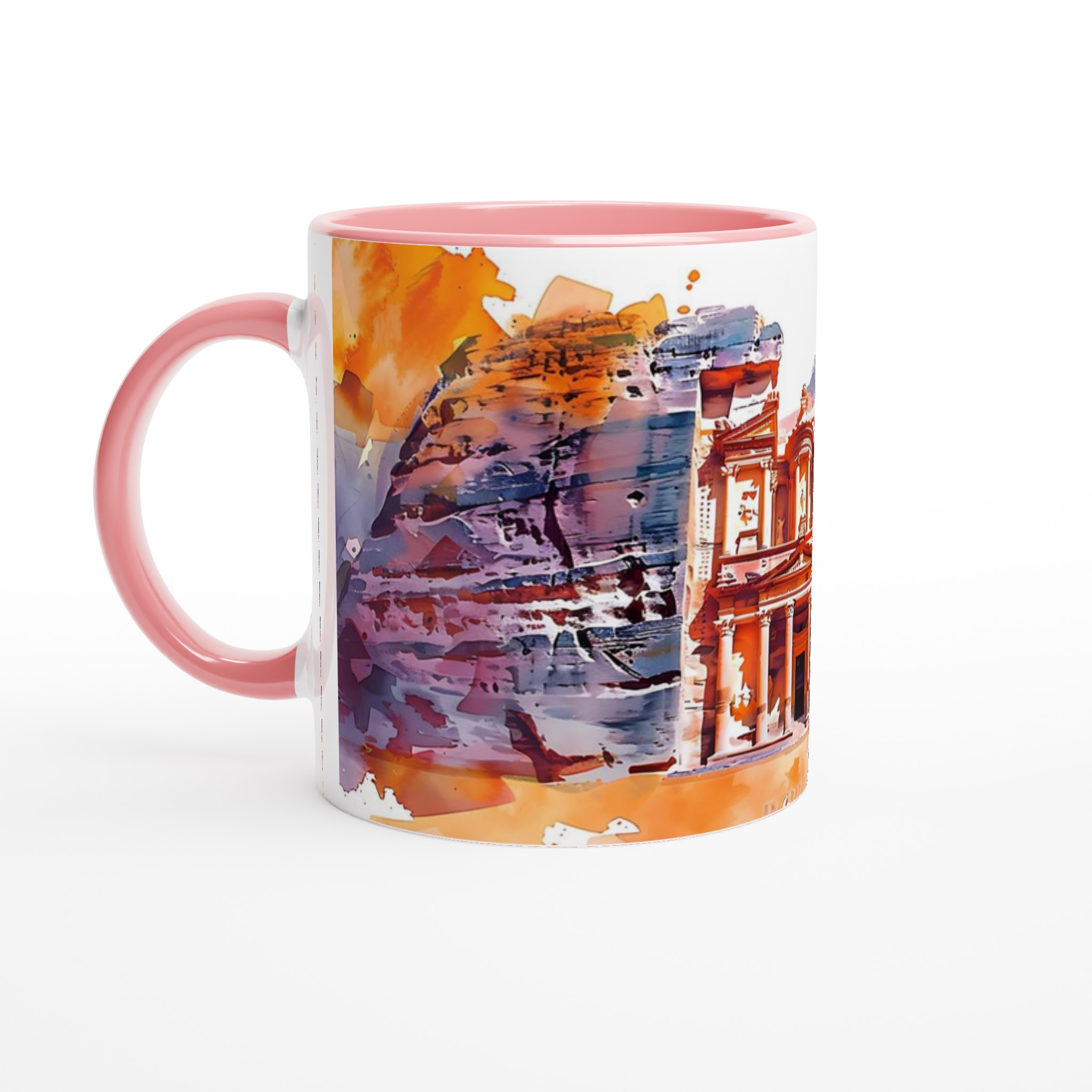 Petra Watercolor Inspiration – 11oz Keramisk Mugg i ditt val av 7 färger 6 0db73b56-5850-44ed-b4c6-ece7ff9fd457