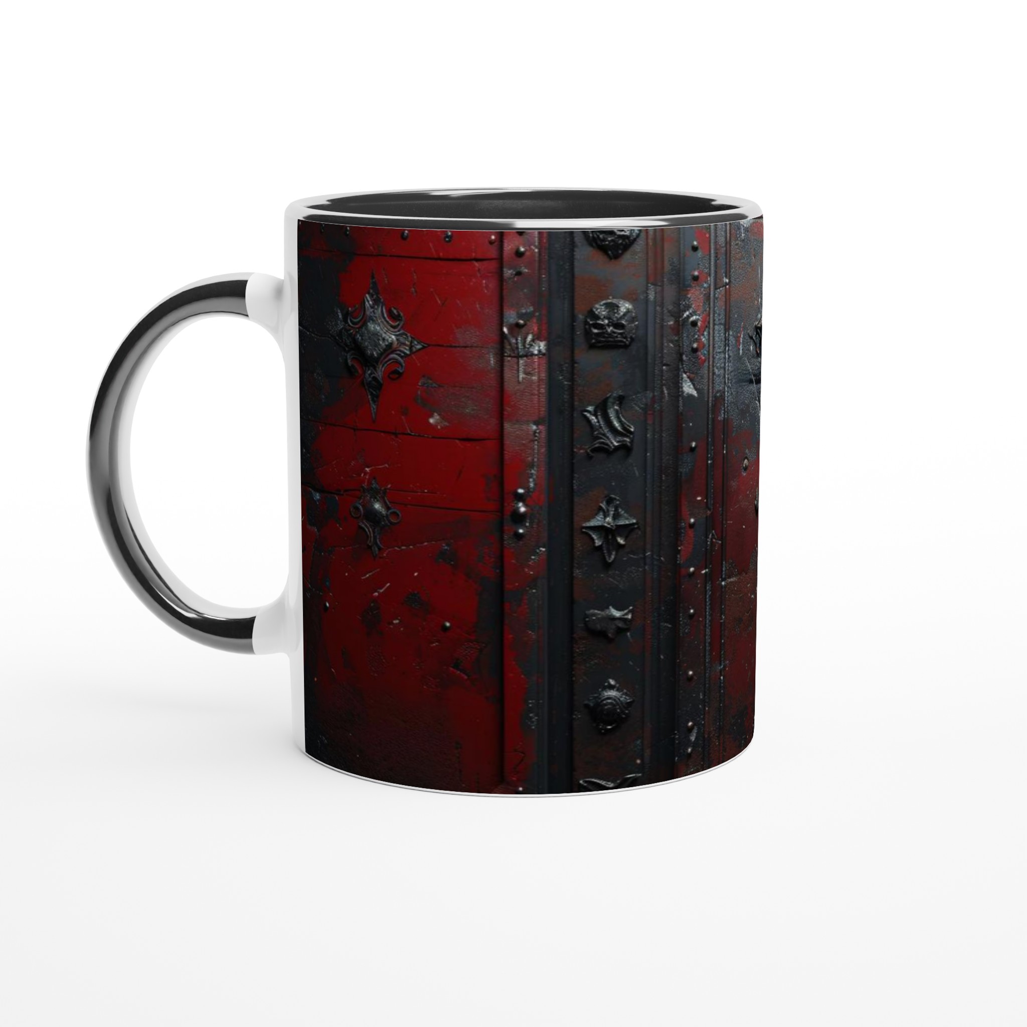 Gotisk Schackmönster Keramikmugg – Rustik & Mystisk 11oz Kaffemugg i Ditt Val av Färg 7 0dcc9ef6-2e00-4cd3-93e5-c9234306cfe6