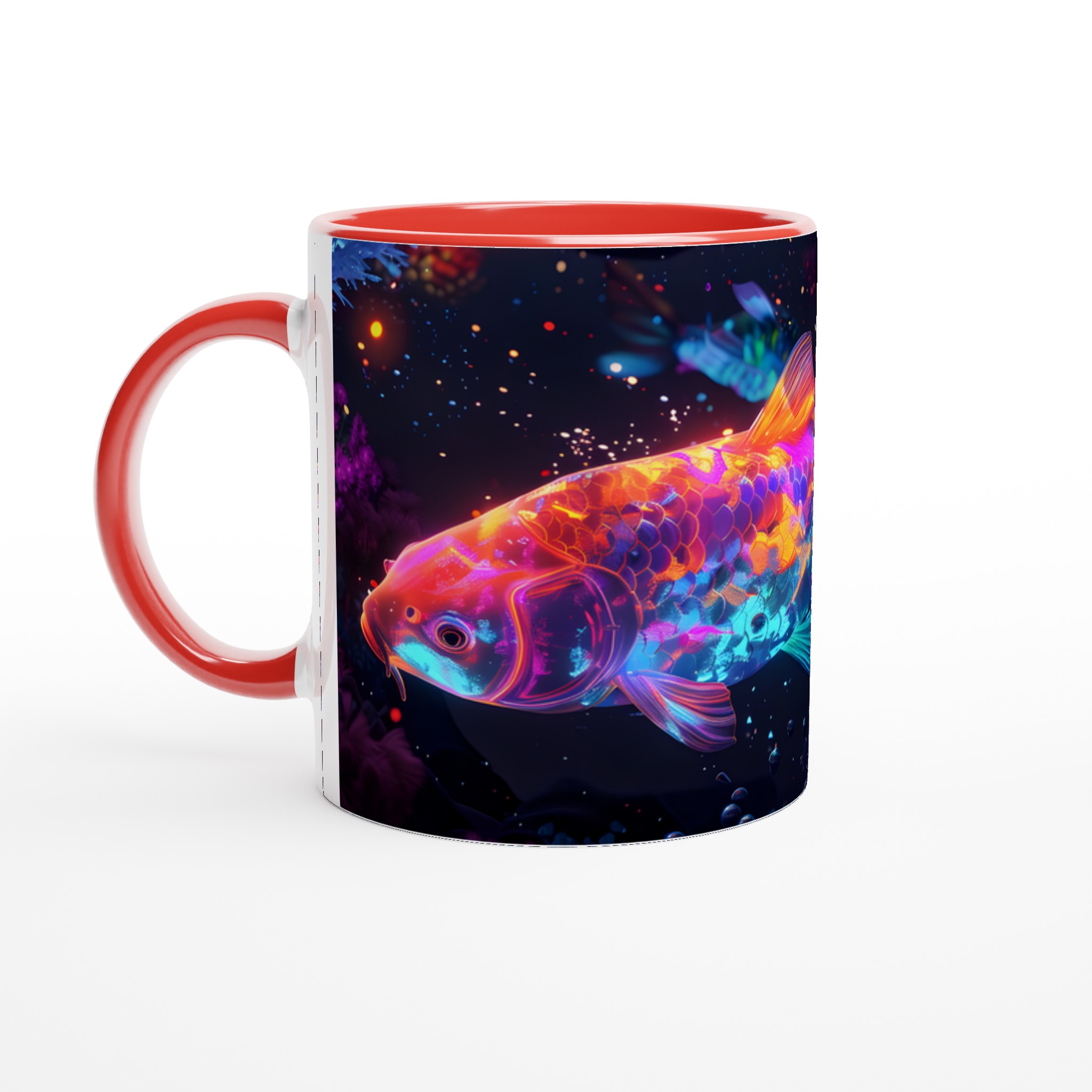 Neon Koi Drömmugg - 11oz Keramikmugg med Vibrerande Färgmagi, Välj Din Favoritnyans 2 0de7ca16-d6a0-4eff-acc2-c389921cbb5f
