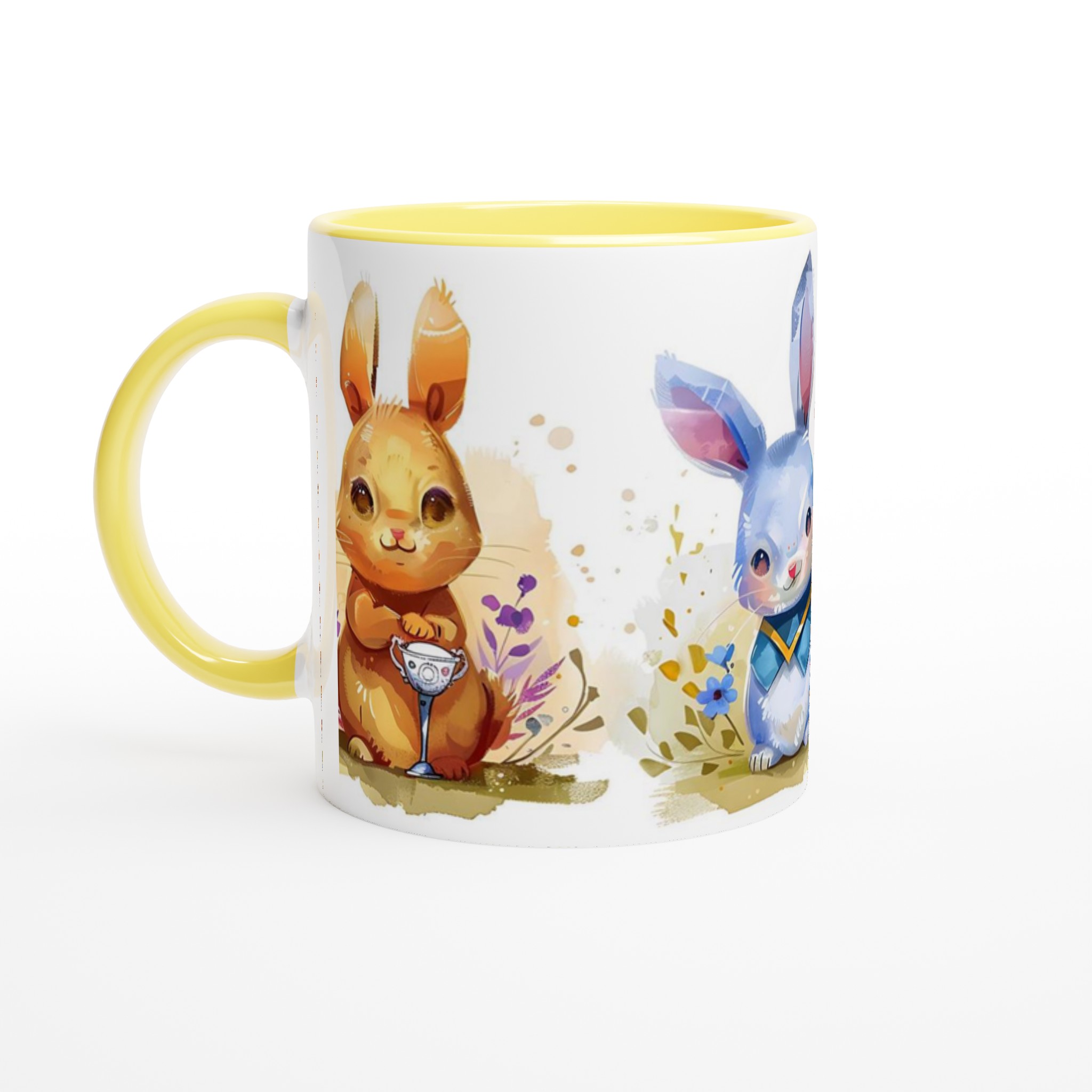 Söta Akvarell Kanin Mugg – 11oz Keramisk Kaffekopp i Flera Färger 5 0df376a6-fd1e-47f8-a27f-1d9500058e4c