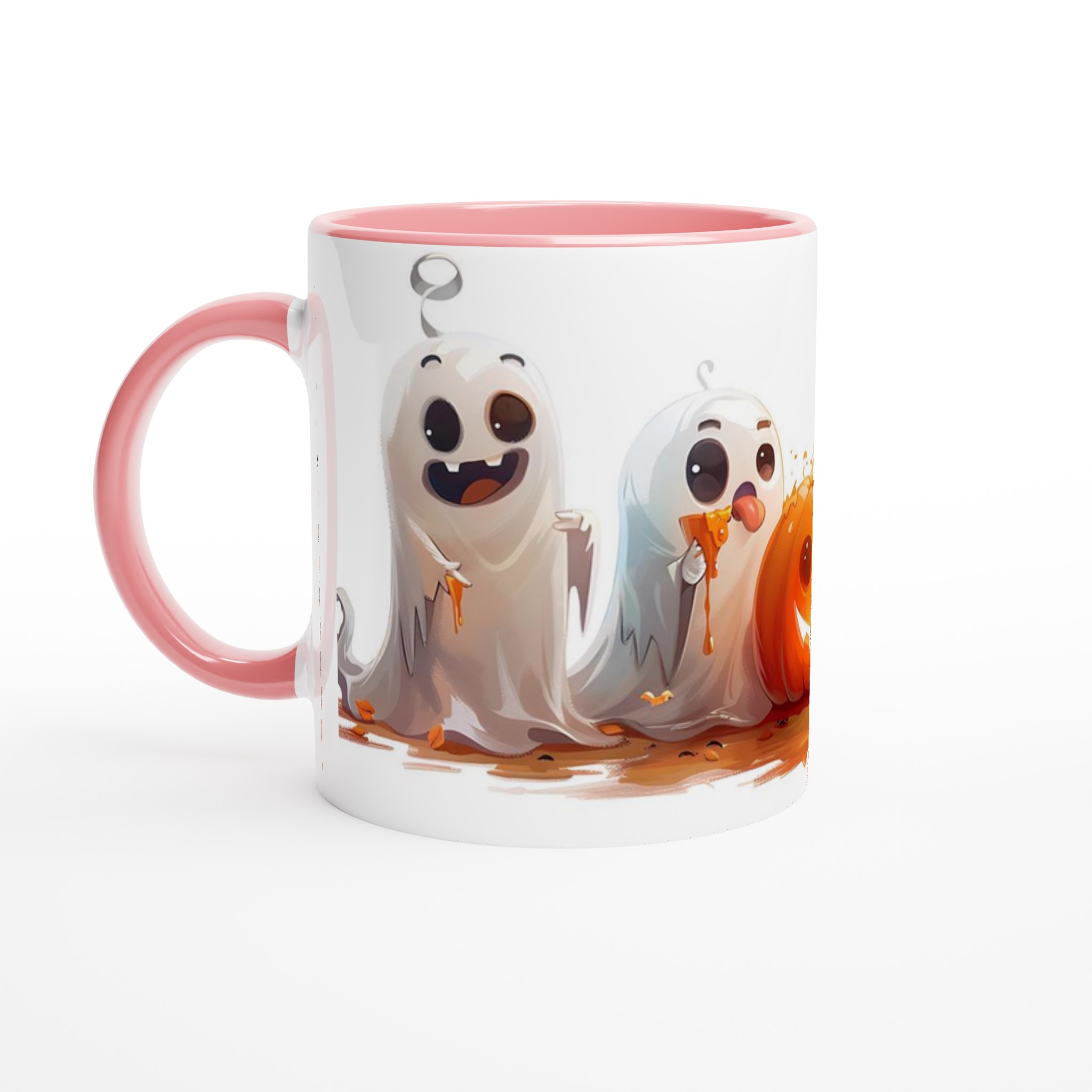 Bus eller Godis Spökmugg – Personlig 11oz Keramisk Mugg för Halloween-mys i ditt val av färg 6 0e4d6119-1d66-452c-8e8f-17db145ab4e0
