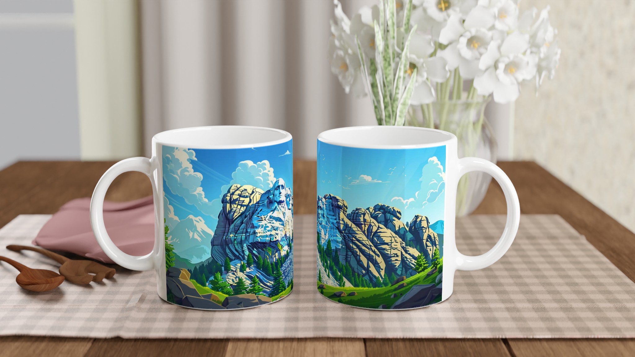 Mount Rushmore Pop Art Mugg – Ikonisk Design & Vibrant Färgval 10 0e586b07-b6f8-4728-a2d7-8e8daaeeb802