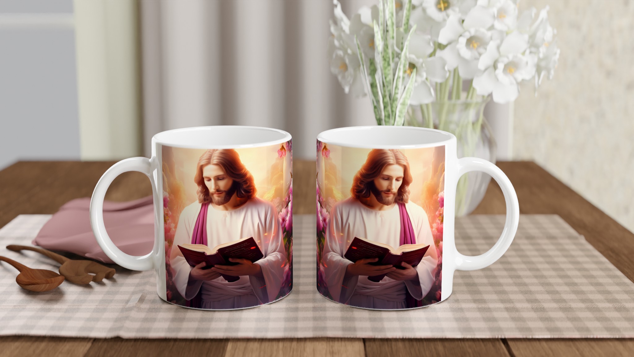 Vår Herre Jesus Kristus Keramisk Mugg - 11oz Gudomlig Inspiration i Färgstarka Val 10 0e68b920-ee33-4859-ab02-2642de319ab6