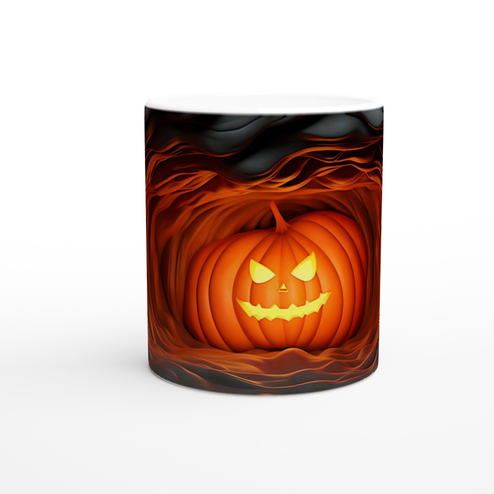 Spöklik Jack-o'-Lantern Keramikmugg – Perfekt för Halloween & Mysiga Höstkvällar i din favoritfärg 8 0e776d18-3d83-461d-bdb2-180d71d0eb9e