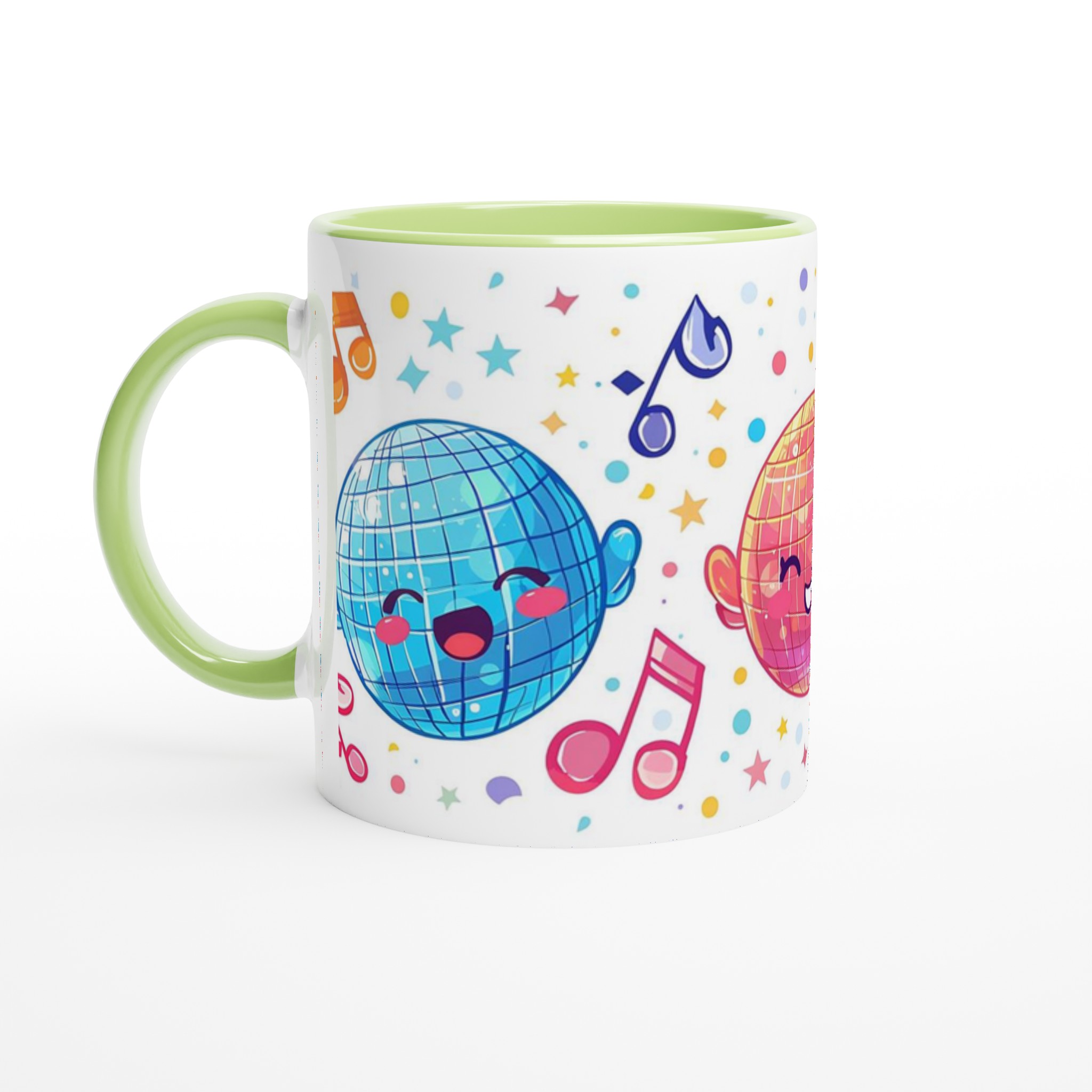 Disco Party Keramikmugg - Charmig & Färgglad 11oz Kaffekopp för Dansälskaren 3 0e91d10d-fdad-4fda-a74d-ed8f8c95ba03