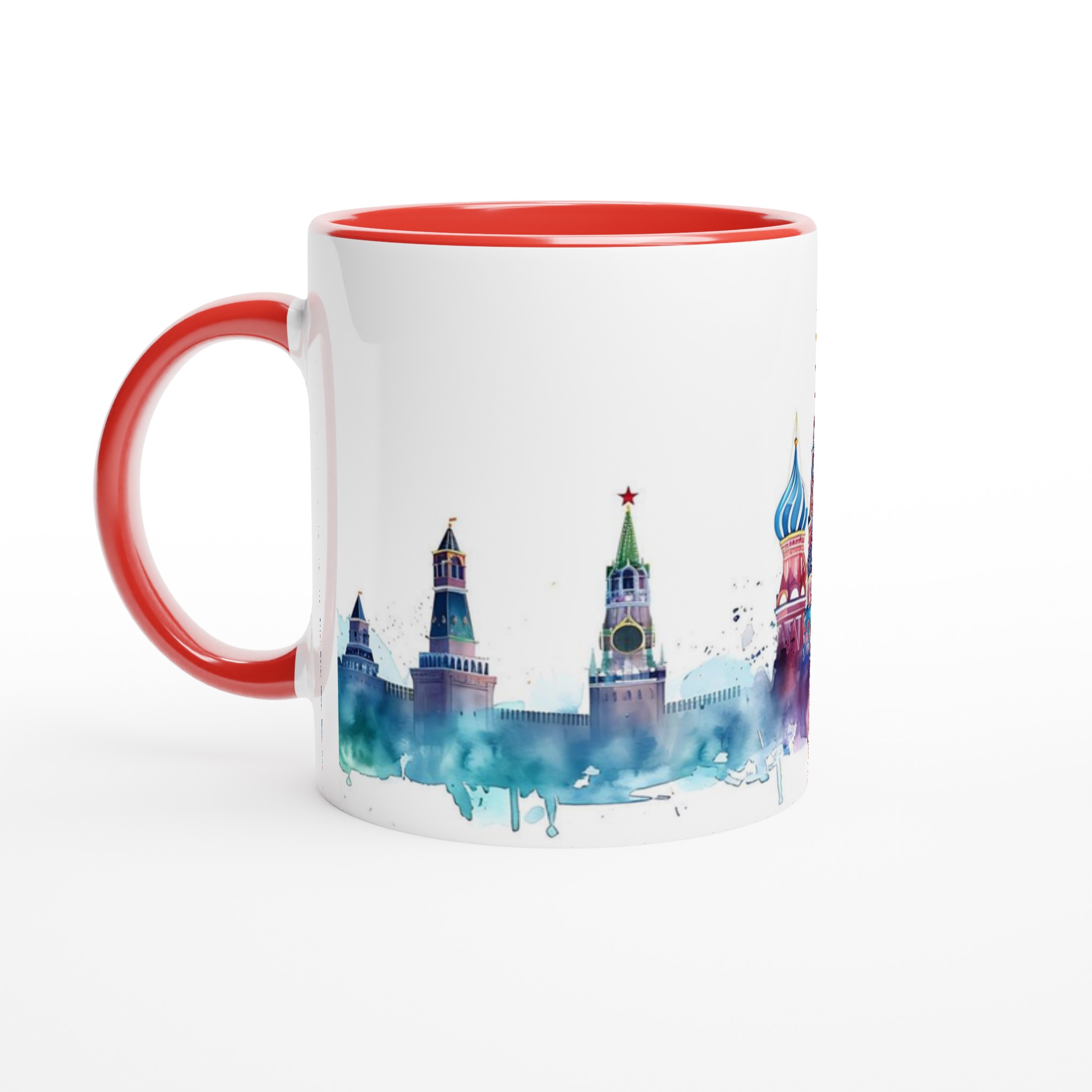 Färgsprakande Rysk Arkitektur Mugg – Vit 11oz Keramisk Mugg med Ikonisk Design 2 0ec5fd8b-5f51-4d74-8595-b081c366458f