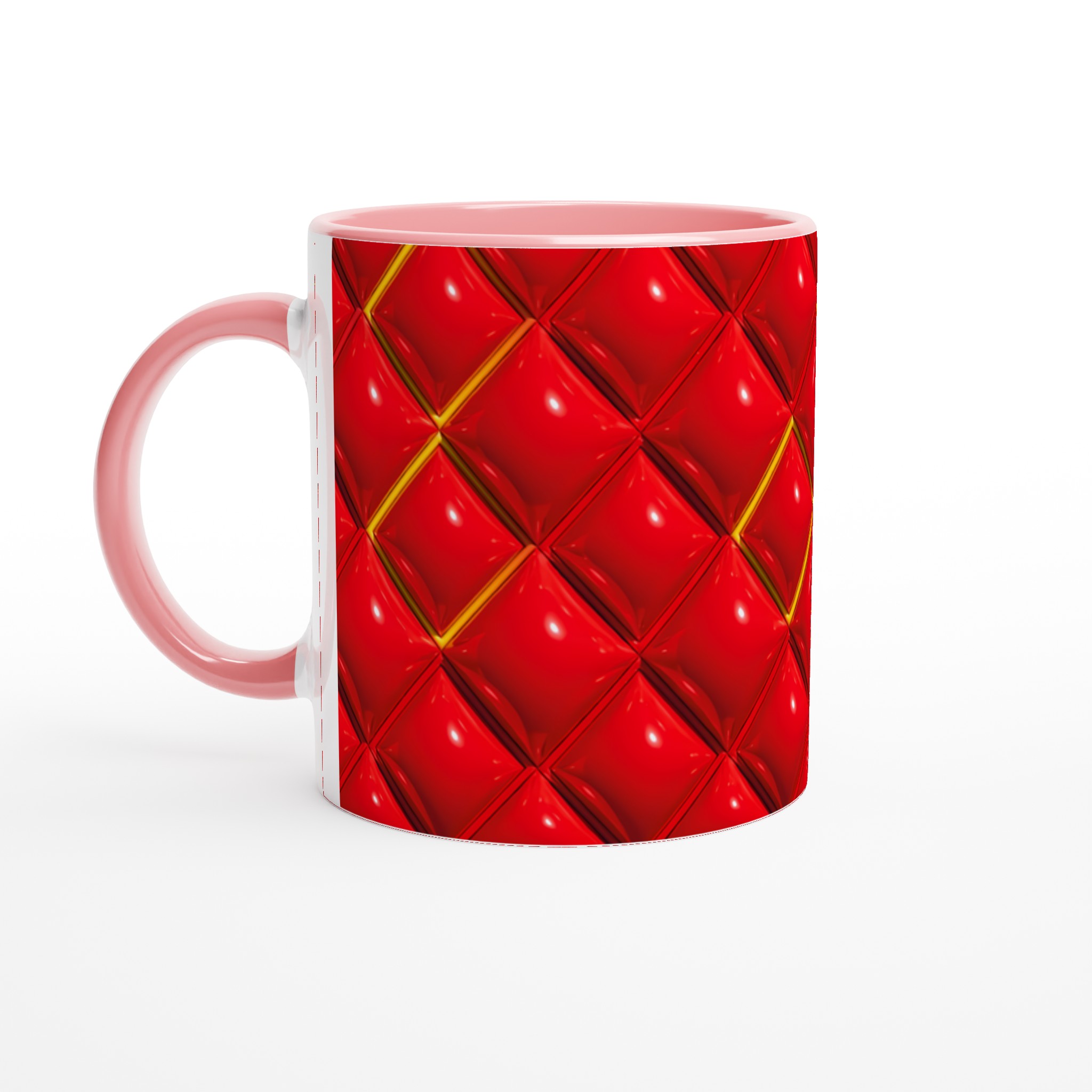 Lyxig Quilted Red & Guld 11oz Keramisk Mugg – Välj din Färg för en Statement-look! 7 0ec6ccf4-c07f-4a92-862e-86454a41dd4e