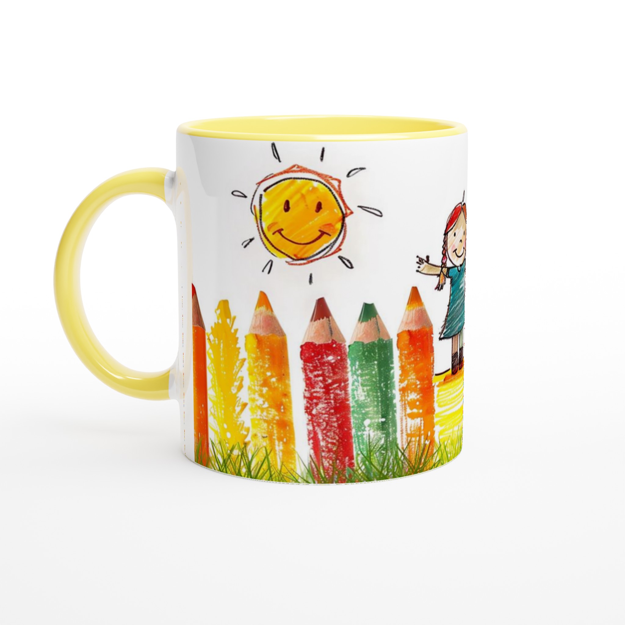 Färgsprakande Kreativ Mugg - 11oz Keramikmugg i glada färger för stora och små artister 5 0ef6b67b-420e-4fab-830c-3931218c8033
