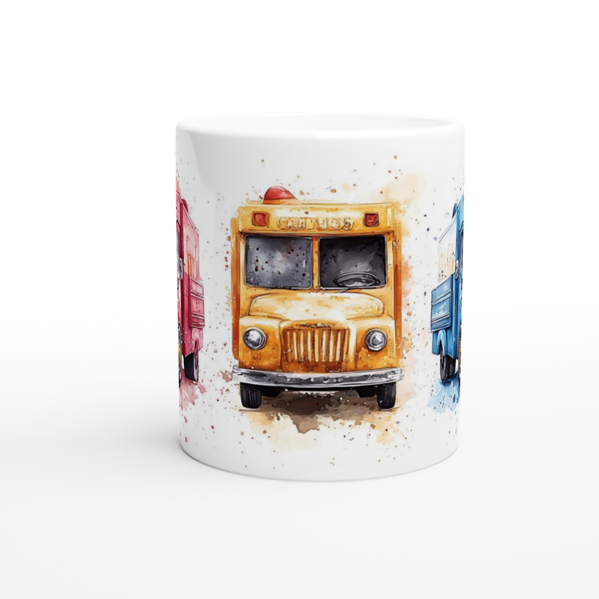 Retro Food Truck Akvarellmugg – Levande Färger och Charmig Design i Flera Nyanser 8 0ef9c866-c1ca-4131-848c-cff247b20bdd