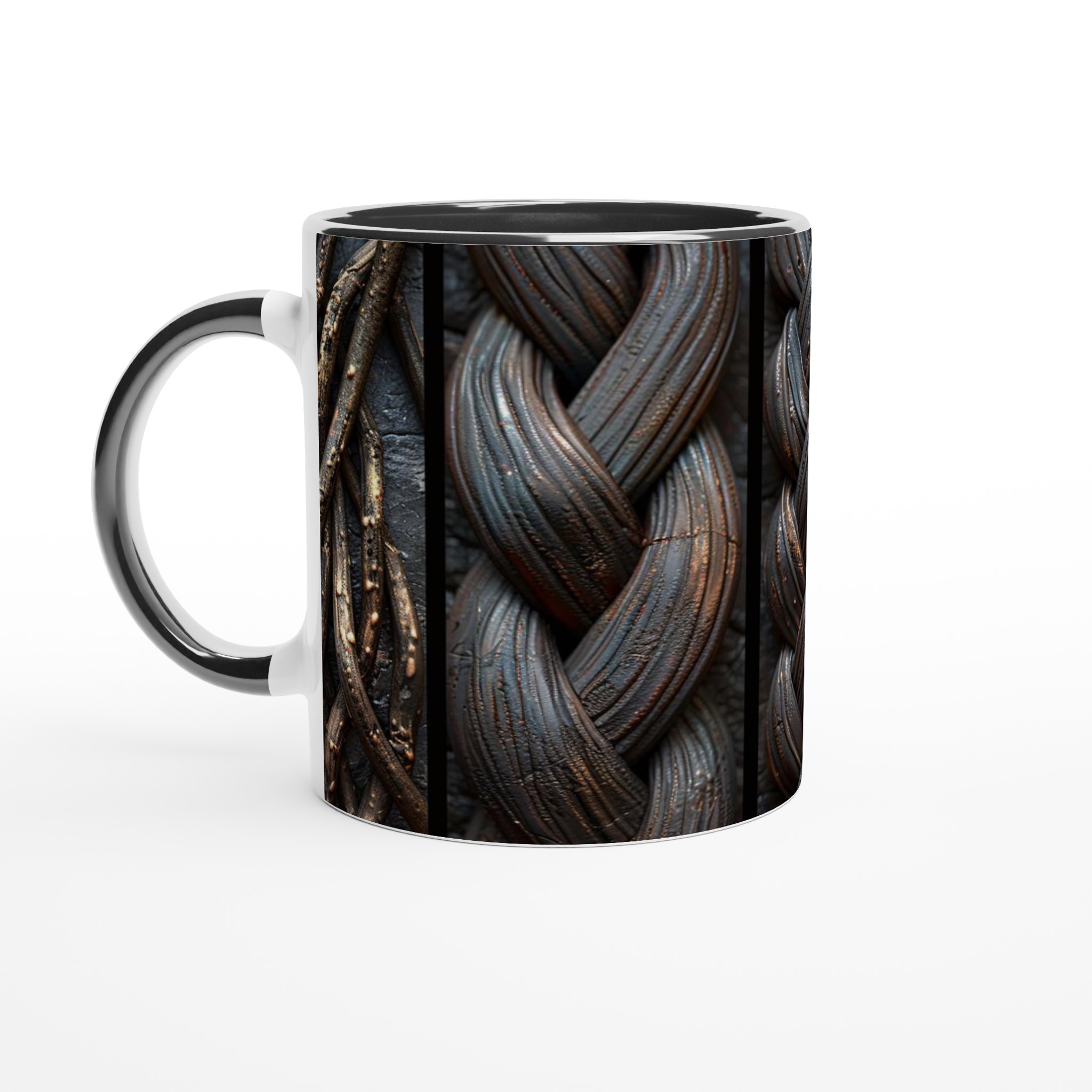 Jordnära Konst Keramikmugg - Rustik, Flätad Design för Kaffeälskare i Din Valda Färg! 7 0f1068b1-ee78-4c2e-8441-b30d8ab7f209