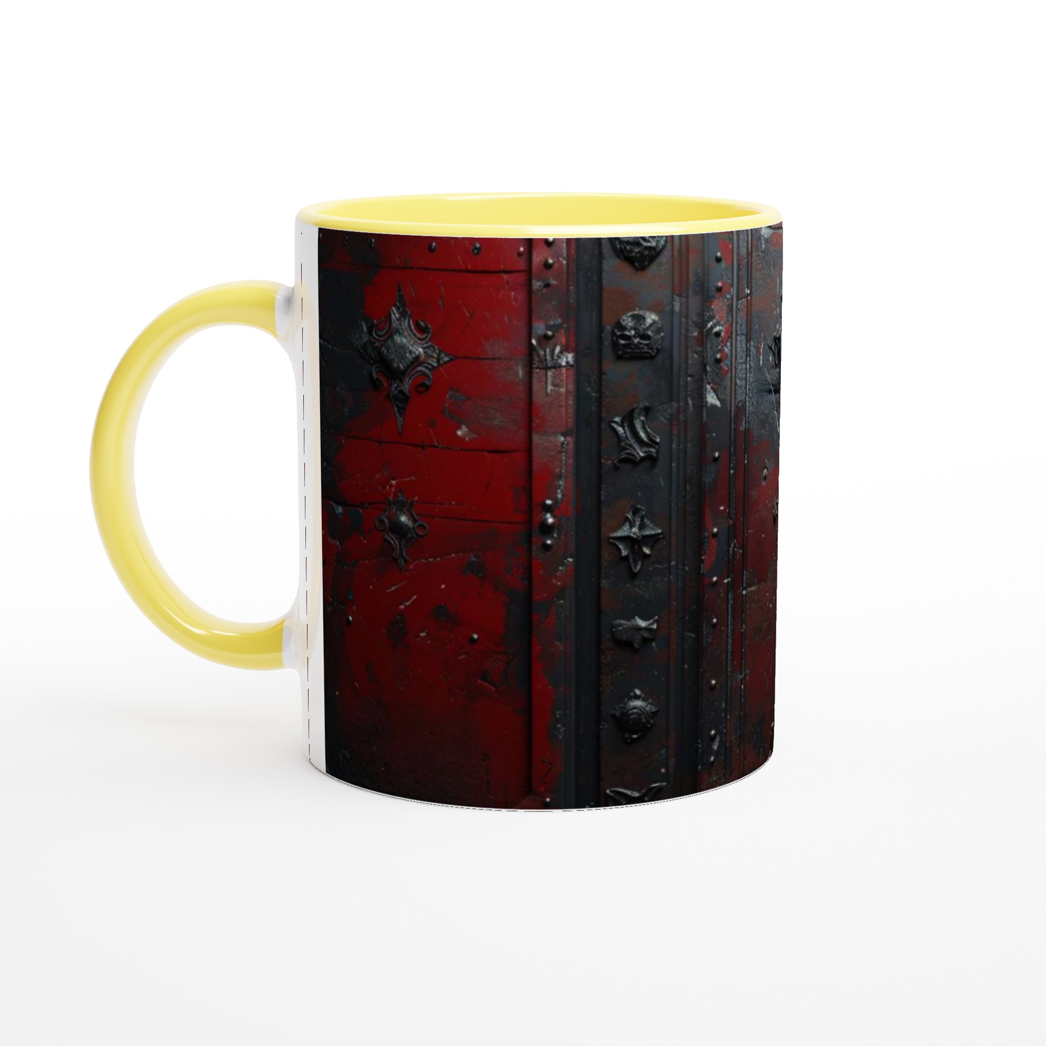 Gotisk Schackmönster Keramikmugg – Rustik & Mystisk 11oz Kaffemugg i Ditt Val av Färg 5 0f11f28a-16df-4ba4-887f-8d8abc5604b6