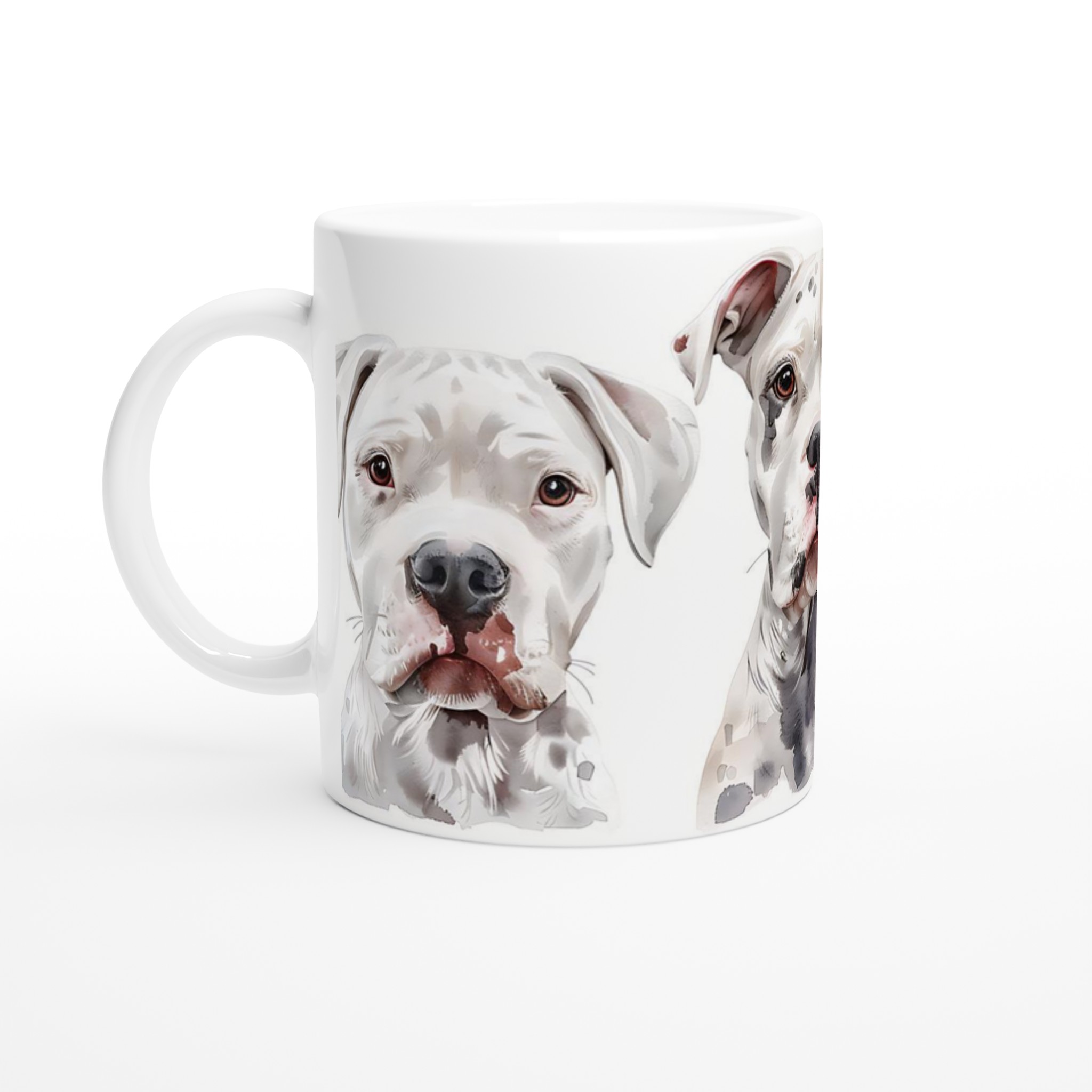Boxervalp Akvarellmugg – Söt och Personlig 11oz Keramisk Kaffekopp i Flera Färger 1 0f1f286b-266d-4159-9dad-87582b7dc70e