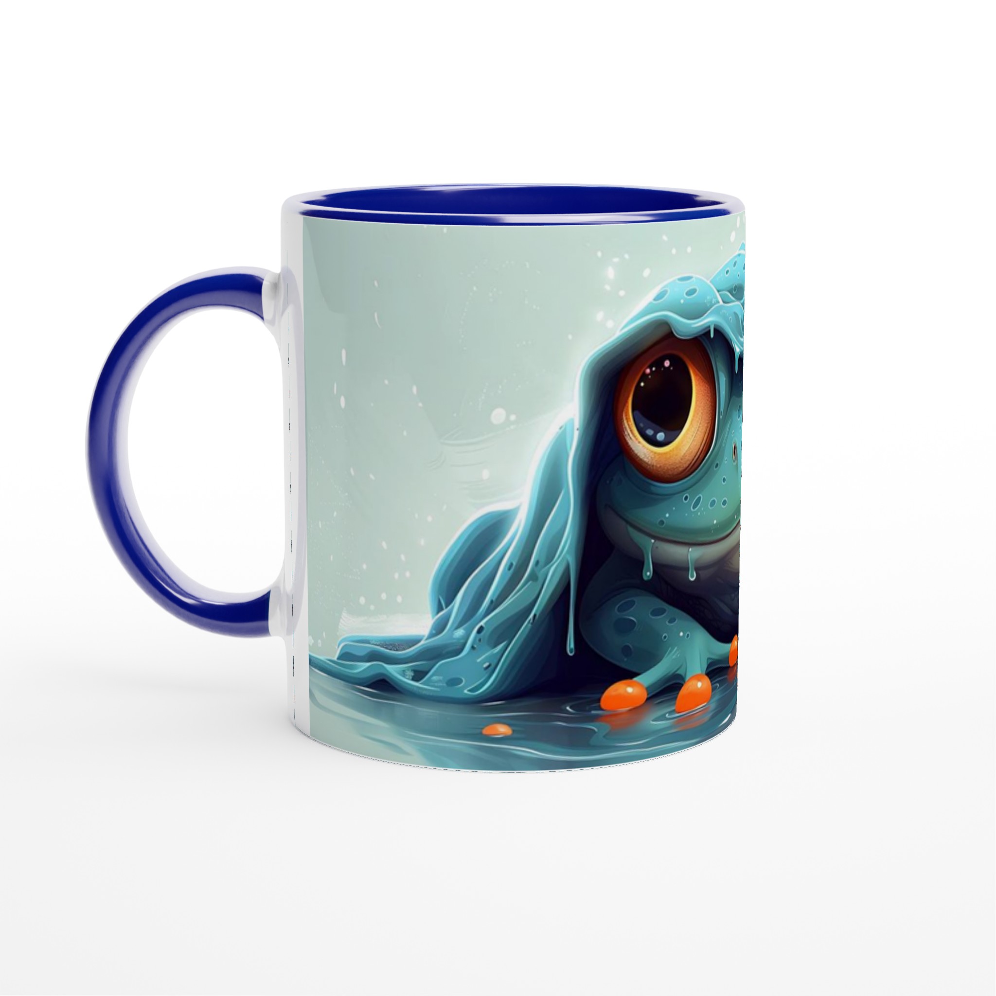 Kawaii Blå Groda Mugg – Charmig Keramikmugg i 7 Färger, Perfekt för Kaffeälskaren! 4 0f261d3a-f0c9-4068-9dba-a1707f552954