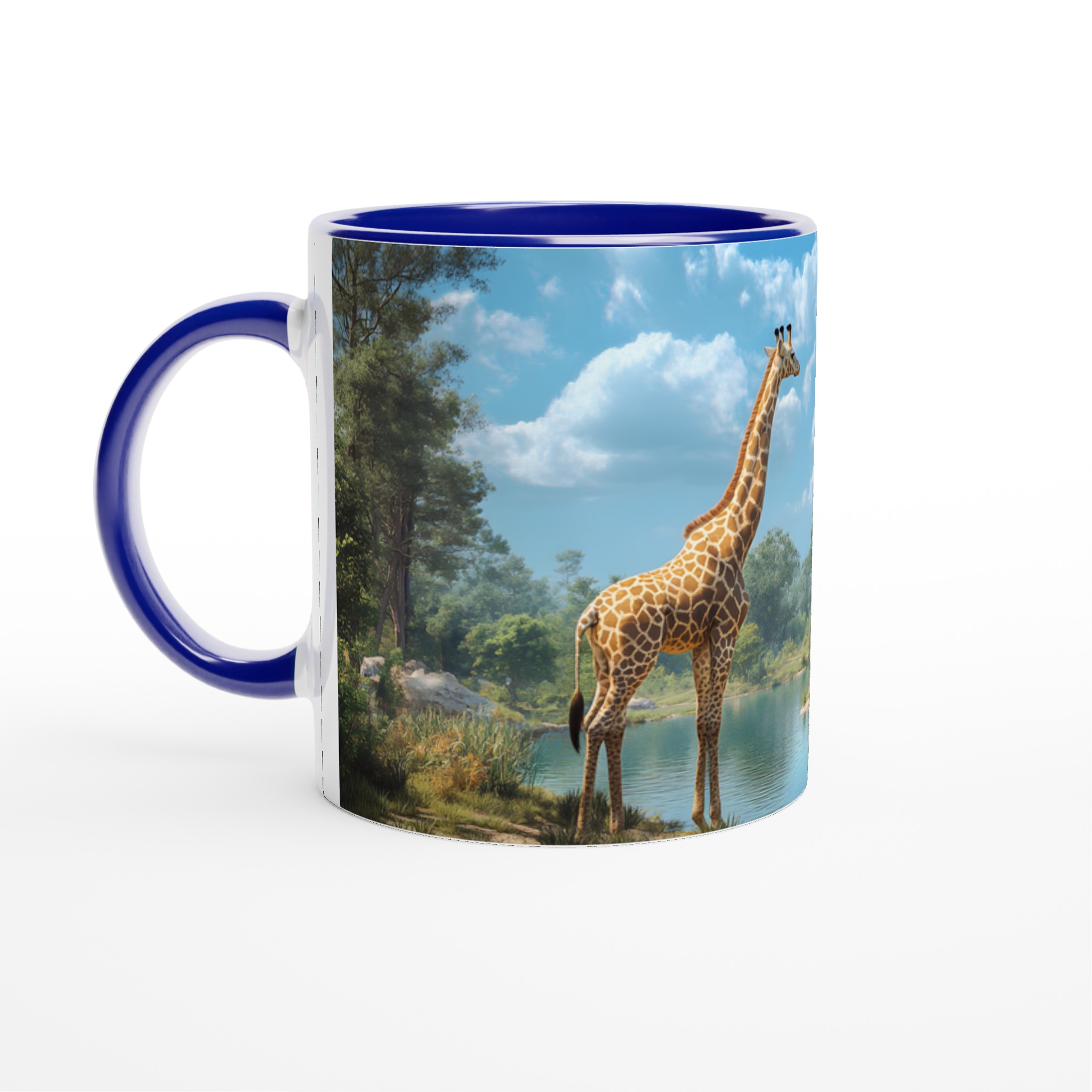 Giraffe Safari Mugg – Levande Djurmotiv på Keramikmugg i Flera Färger 2 0f3b9dc5-26b4-4af6-8096-763d77742a01