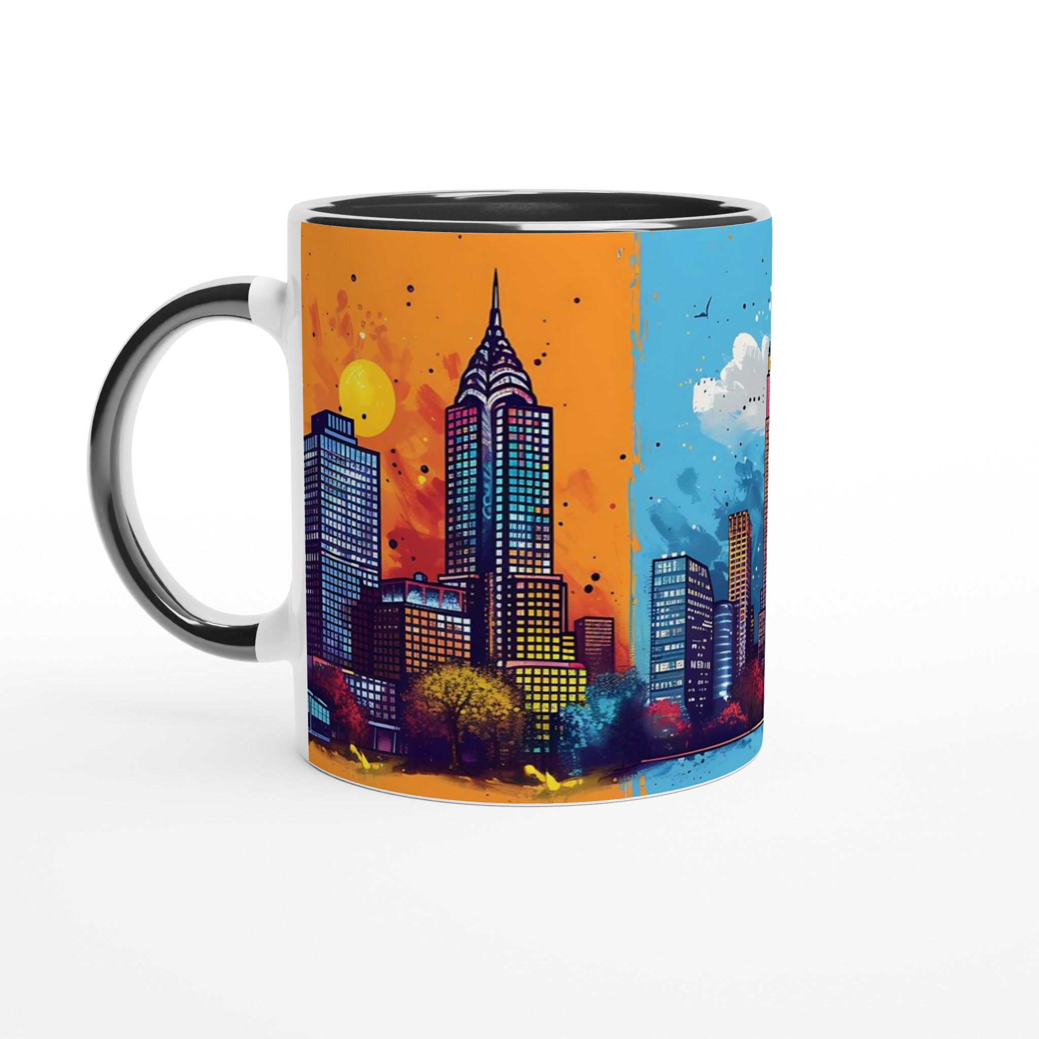 New York City Pop Art Mugg – Livfull Storstadskänsla i Keramik 7 0f666994-88f9-4140-bbaf-57890fbf1cfc