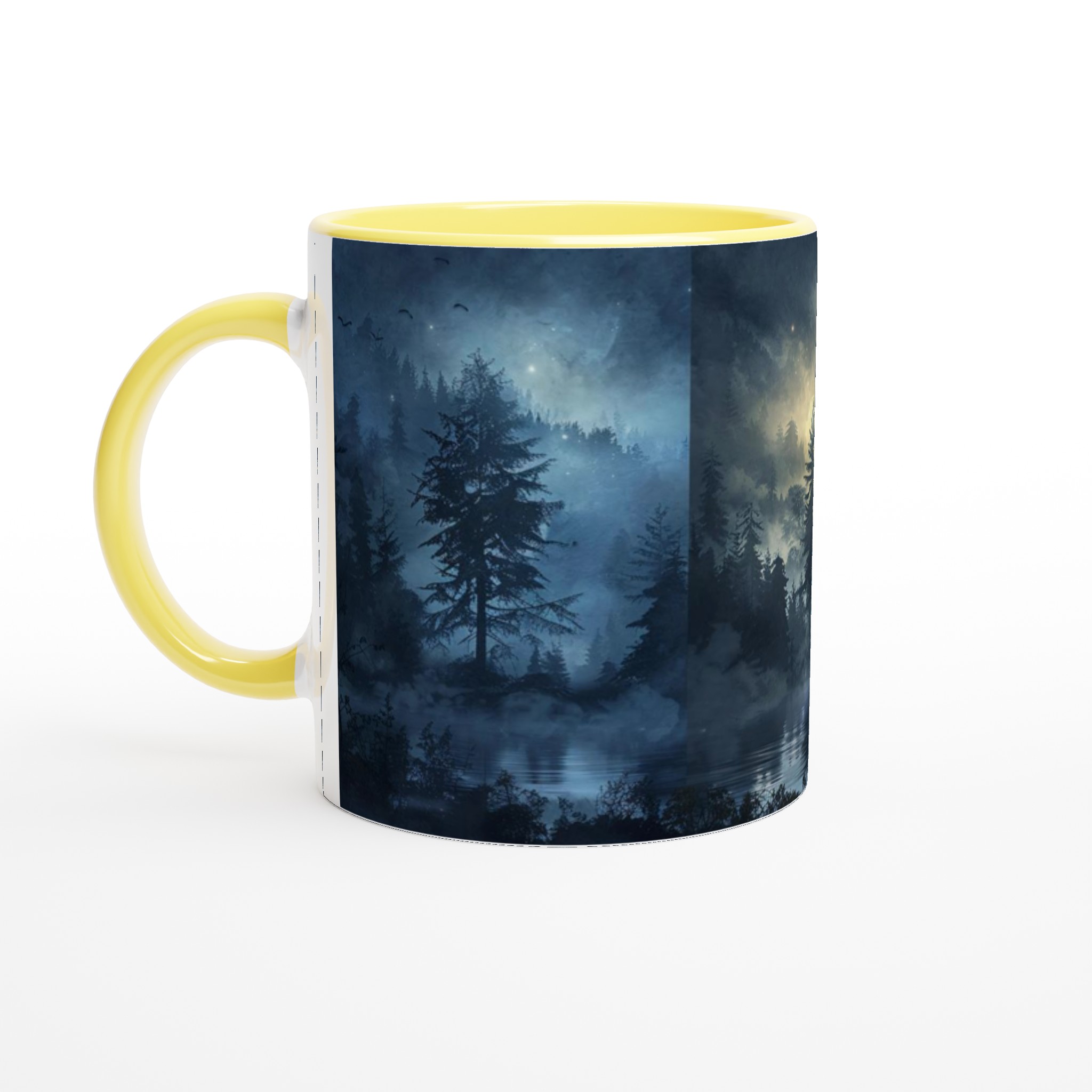 Mystisk Skogssjö Keramikmugg - 11oz, Välj bland 7 Förtrollande Färger 5 0fce4db2-f33c-4d1c-bfe4-a1d66e21930b
