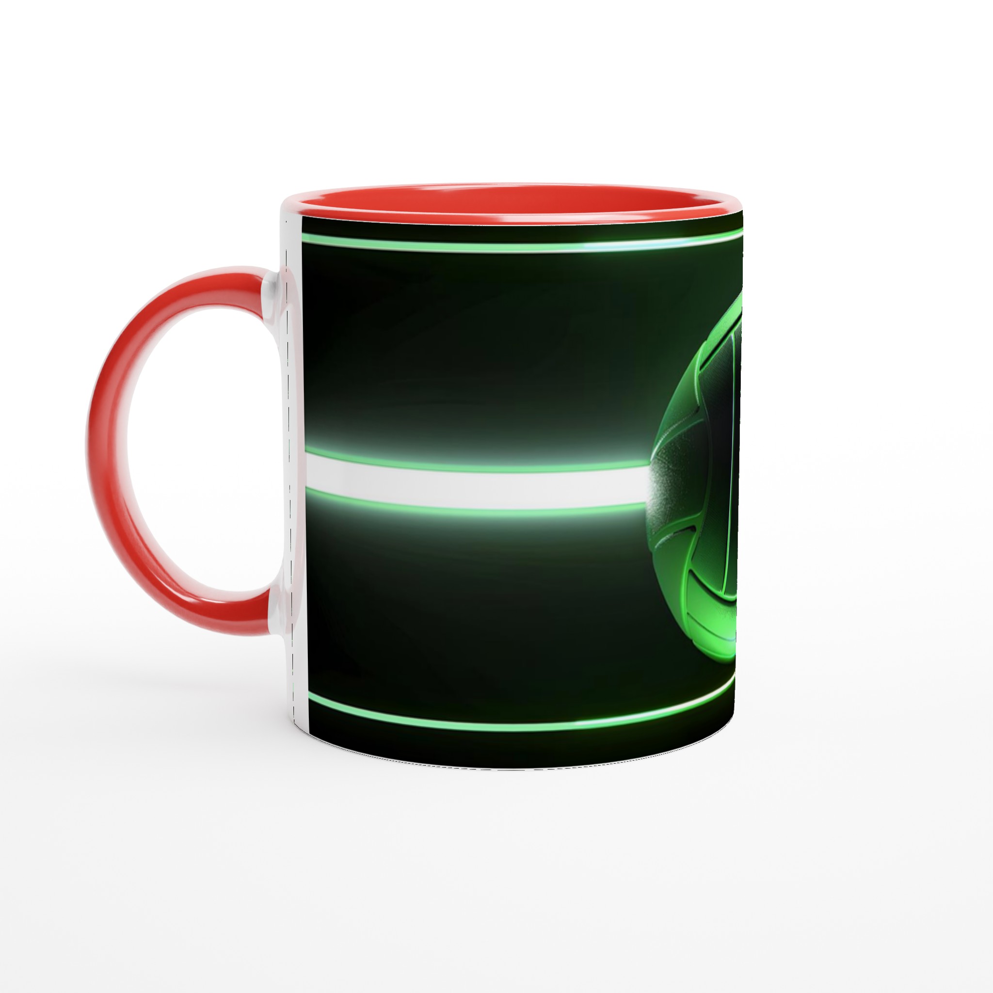 Neon Volley – 11oz Keramisk Mugg: Låt ditt motiv glöda i ett spektrum av färger! 2 10350ae2-070f-4596-b636-9baf7664ef72