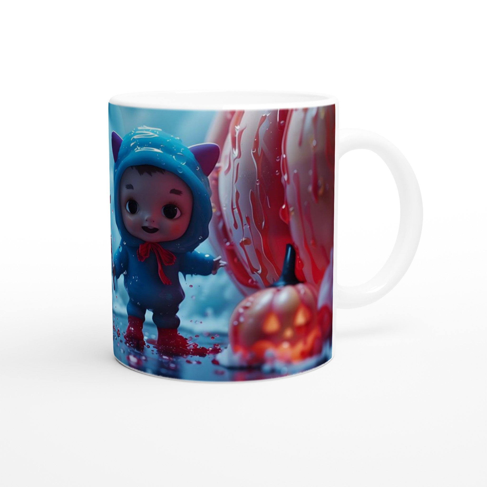 Förtrollande Halloween Barn Figur Mugg - Skräddarsydd Keramikmugg i 7 Färgstarka Nyanser för Skrämmande Goda Stunder! 9 104b0f6a-d0b6-4a32-8c2a-77d6bfe13485