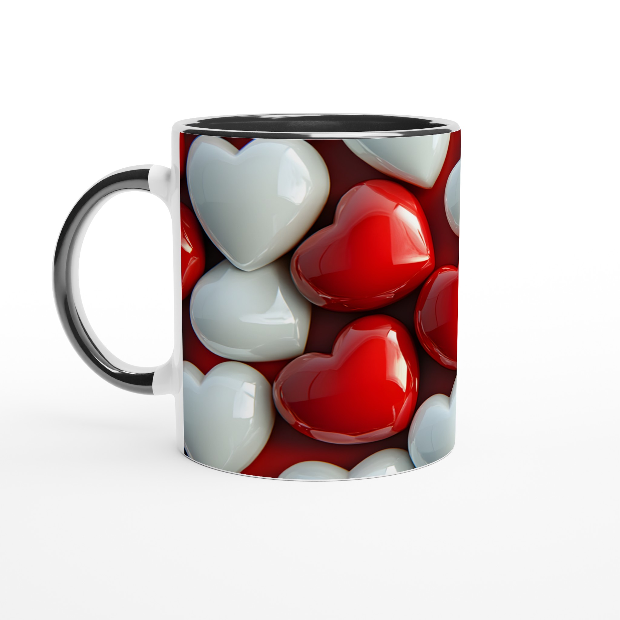 Kärlek i varje klunk: 11oz Keramikmugg i ditt val av sju strålande färger 7 107bf551-c694-4928-9eac-aa70534c31fe