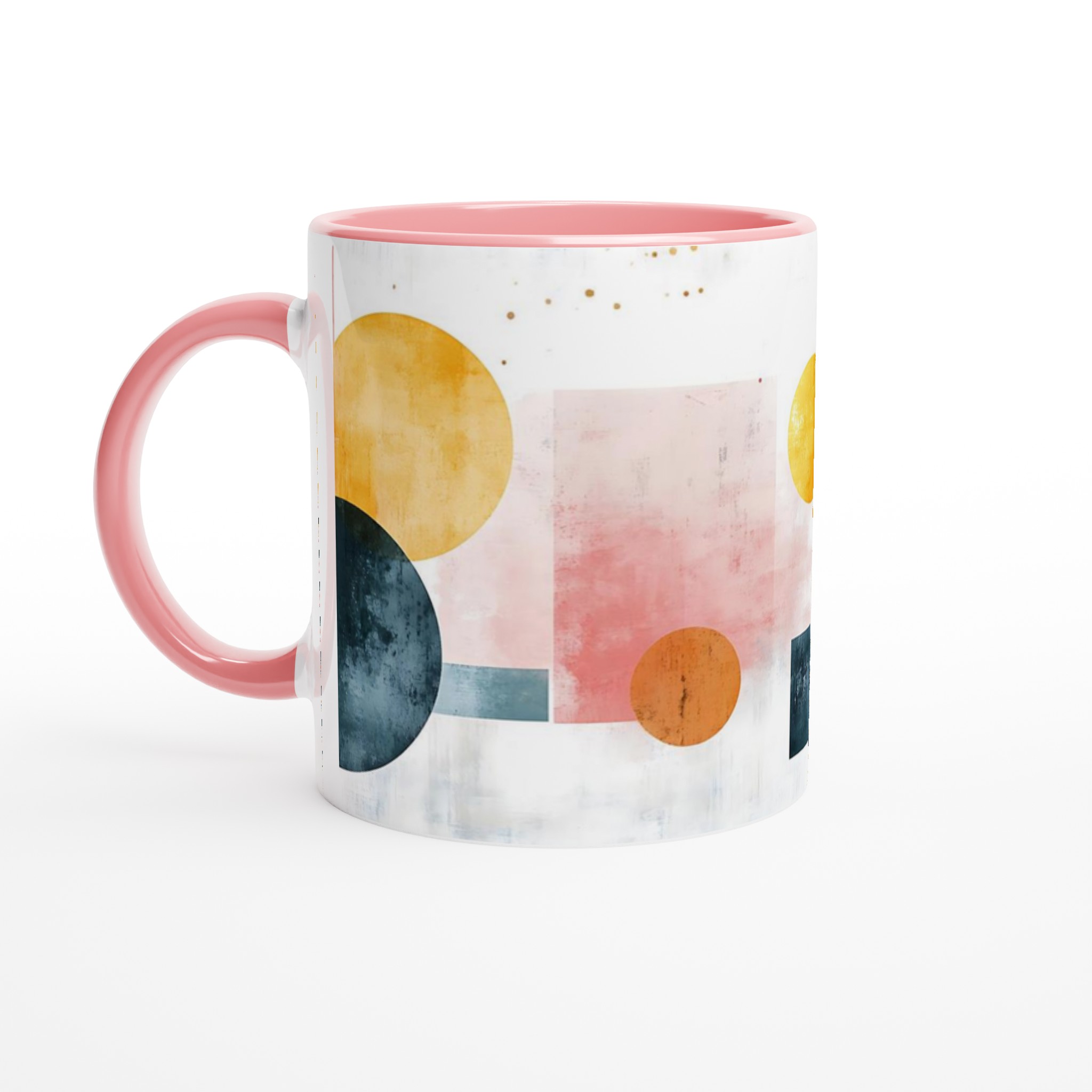 Abstrakt Geometri 11oz Keramikmugg – Färgglad Design för Modern Vardag 6 10caf542-6888-432b-8263-988b29936efc