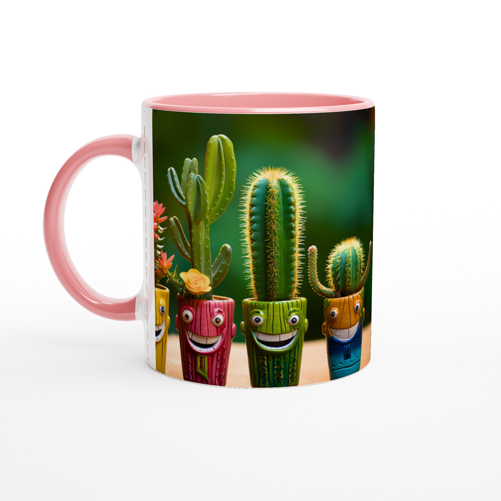 Glad Kaktus Mugg – 11oz Keramikmugg i glada färger med humoristisk design för ditt favorittryck 6 10fc6394-efbd-43a7-a983-e13fd415a58d