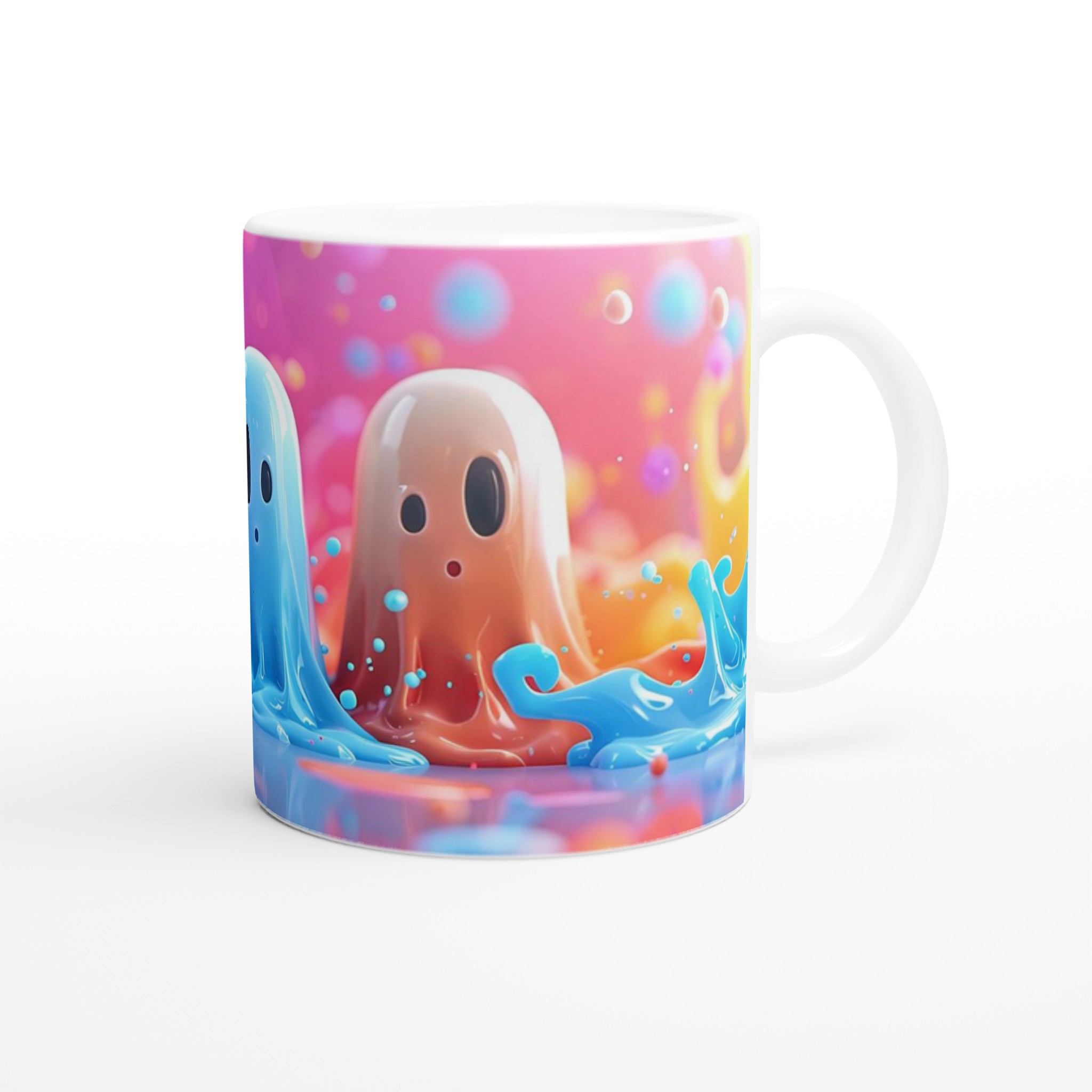 Sött Spöke Halloween Mugg – Lekfull Design i Livfulla Färger, Välj din Favorit 9 11826f6a-56e3-4523-8edb-362350adb615