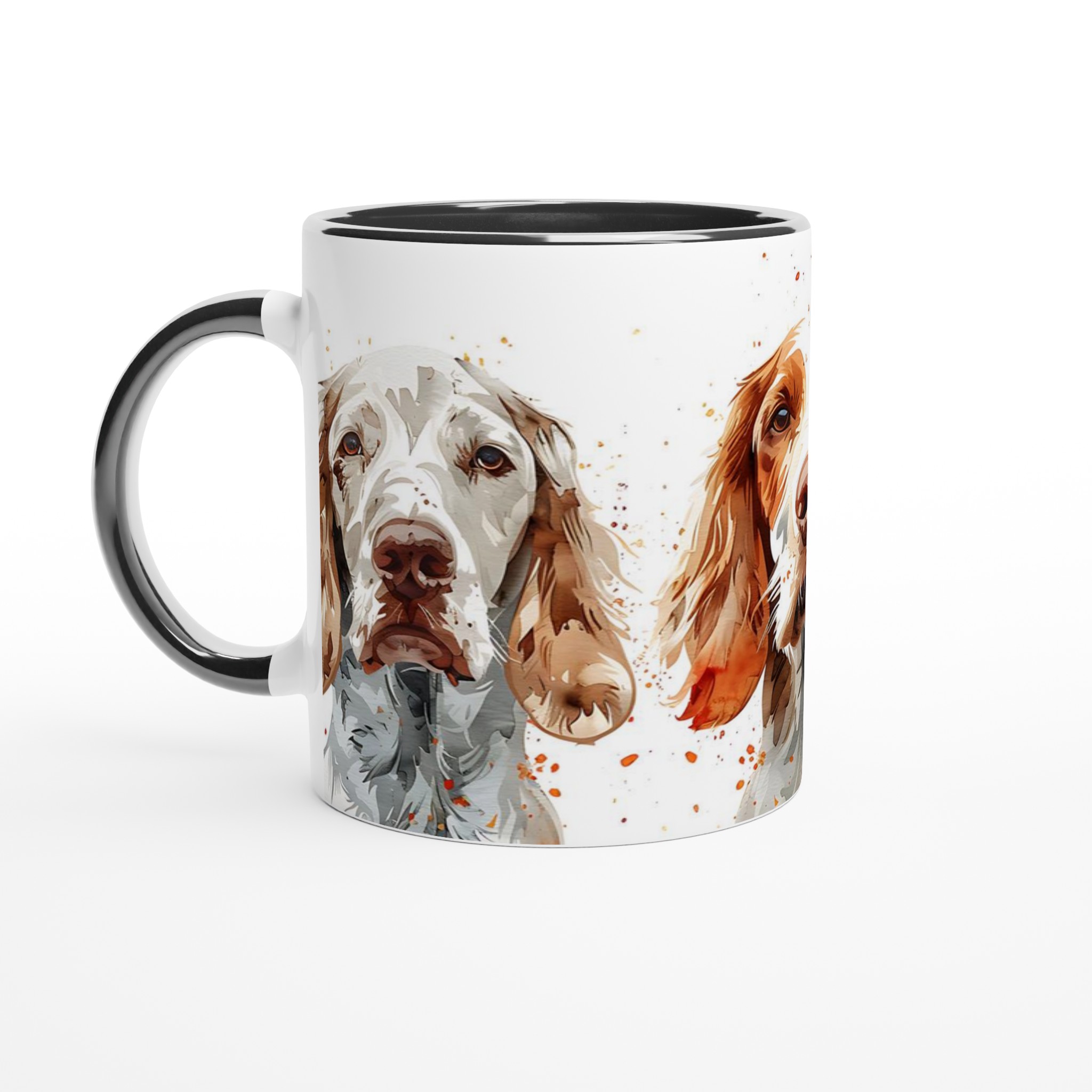 Vattenfärgs-Spaniel Keramikmugg – Perfekt för hundälskare i sju färger 2 11aec3d2-affc-40a4-93c3-457c754bd7cf