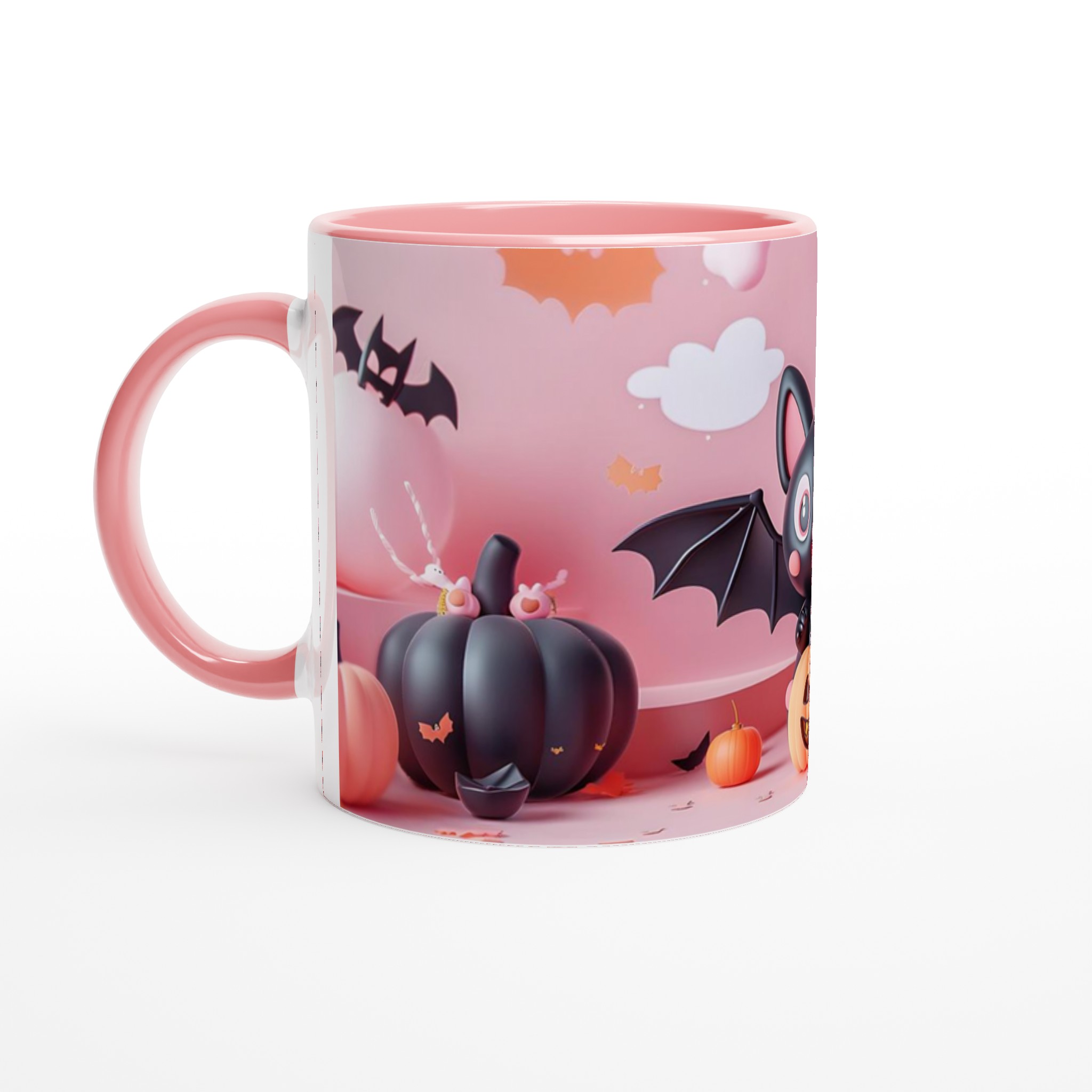 Söt Halloween Fladdermus Mugg: Personlig Favorit i Flera Färger – 11oz Keramik 4 11c8012b-7336-4ad8-b7a2-e595f81f4db5