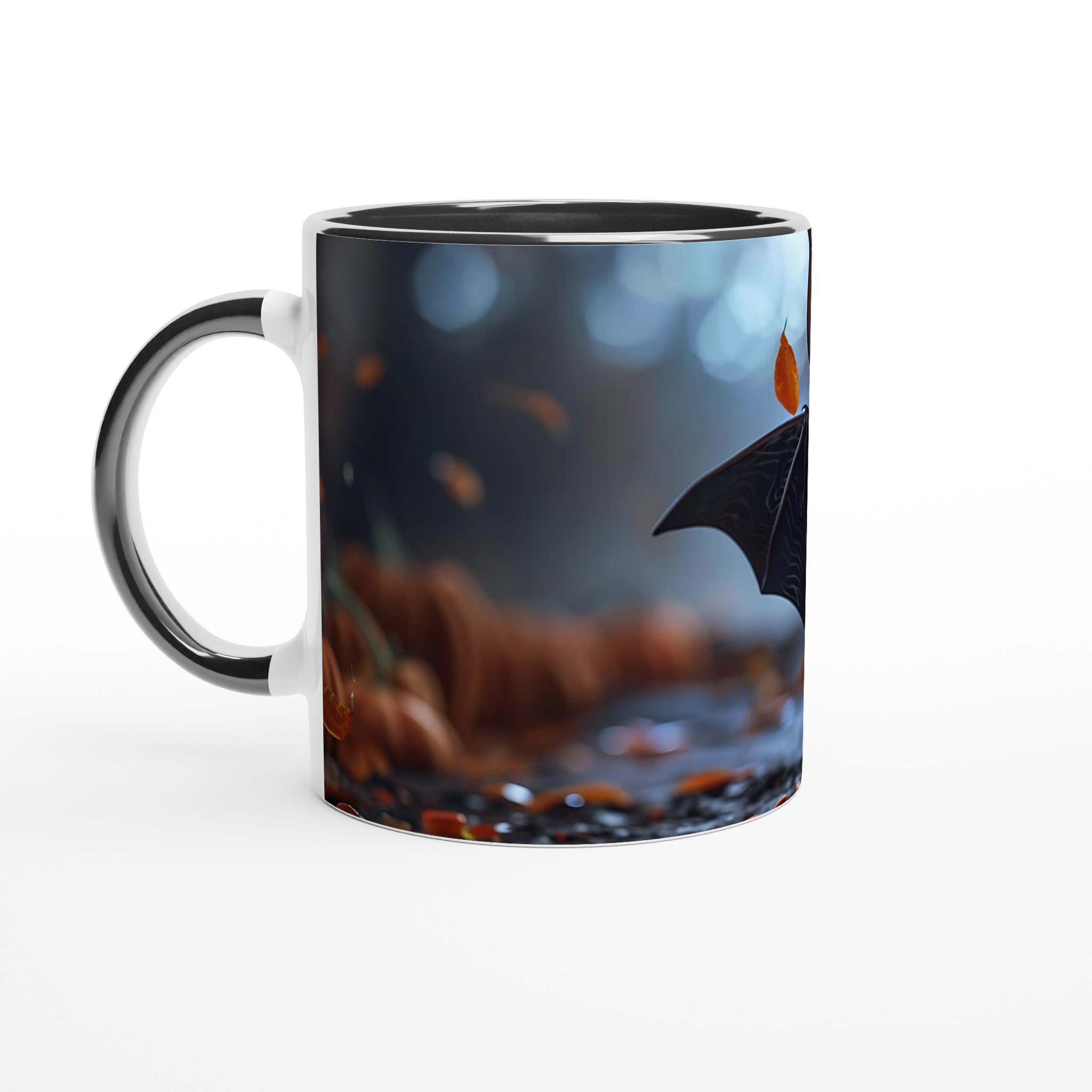 Söt Halloween Fladdermus Mugg - 11oz Keramisk Kaffekopp för Spöklika Stunder 2 11e6ac90-8a93-400a-94e5-42425f8074e1