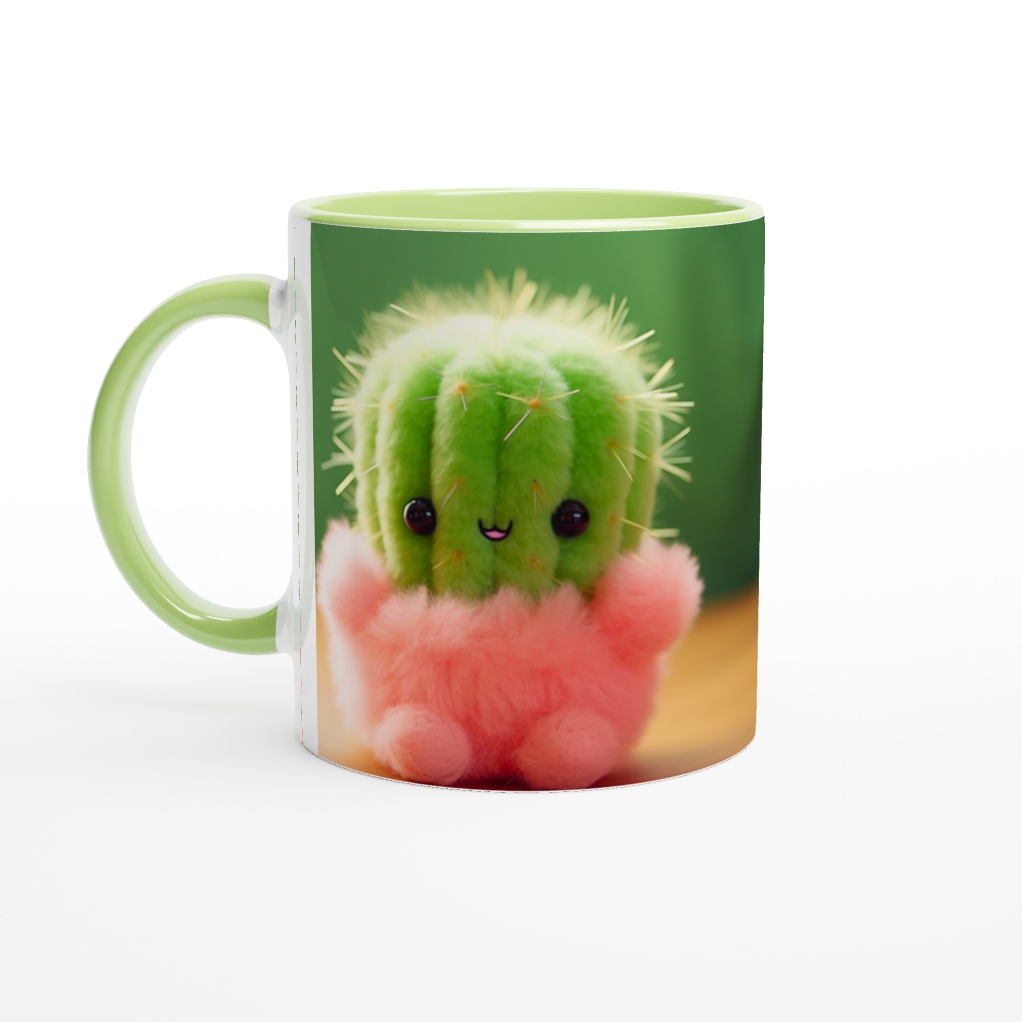 Söt Kaktusmugg – 11 oz Keramisk Mugg för Glädjefyllda Fikamoment, Tillgänglig i Flera Färger 3 1272bb41-a278-4931-af42-f7d3fb482c0c