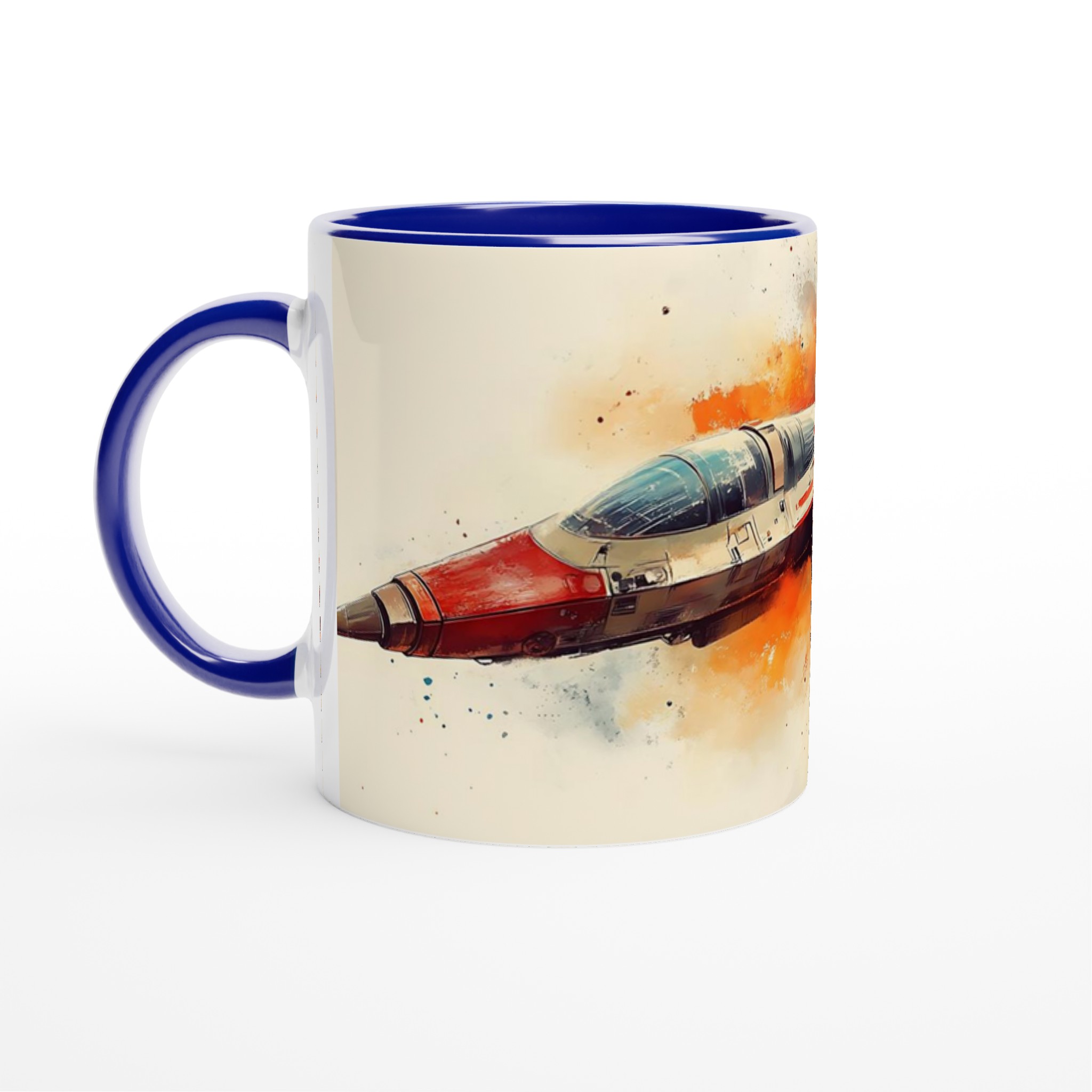 Space Voyage: Dynamic Fighter Jet Mugg – Välj din färg! 7 12a8e207-f2b3-4b33-a397-8b3625b98c9c