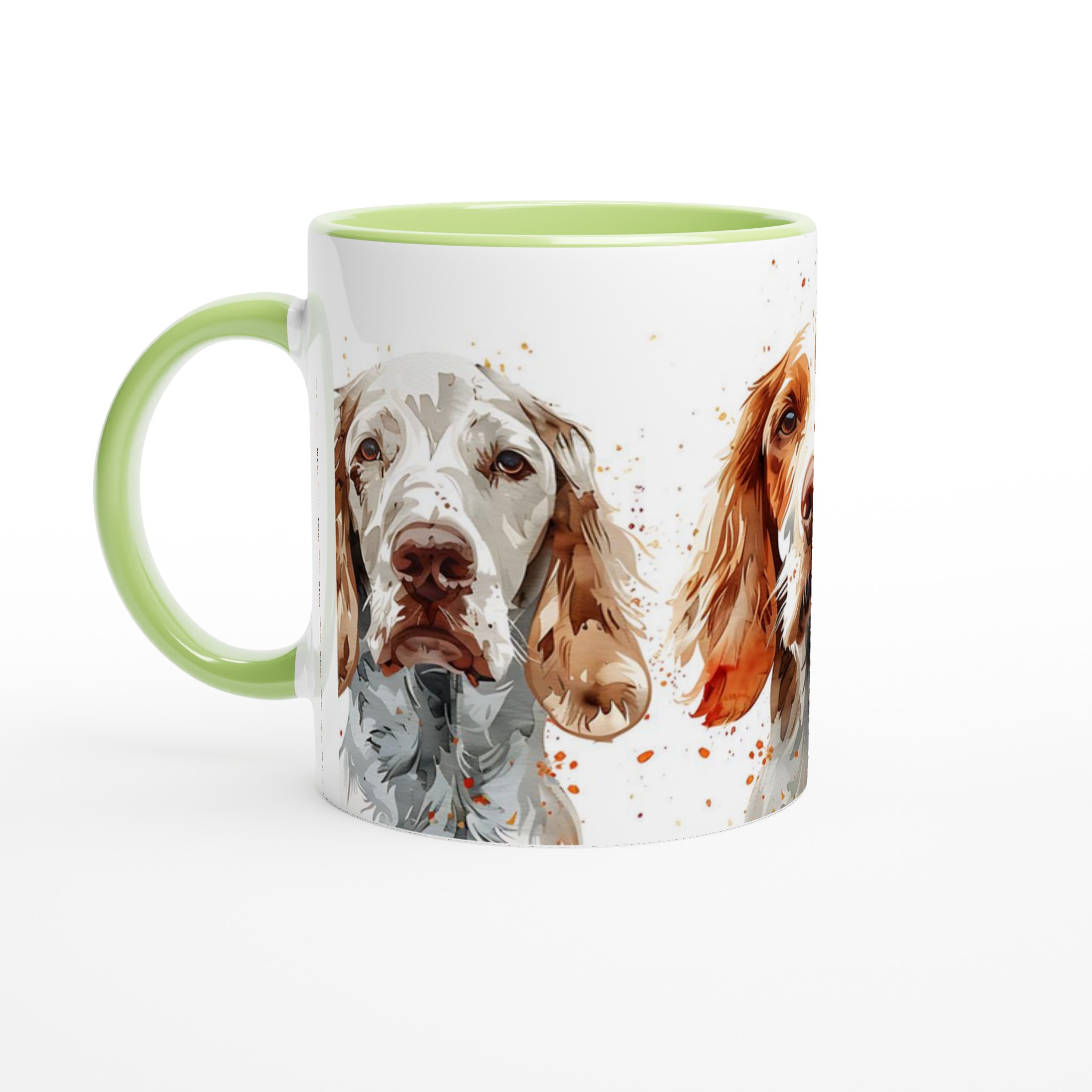 Vattenfärgs-Spaniel Keramikmugg – Perfekt för hundälskare i sju färger 6 12e0b47c-c38f-4603-b341-6fc3b9b962a0