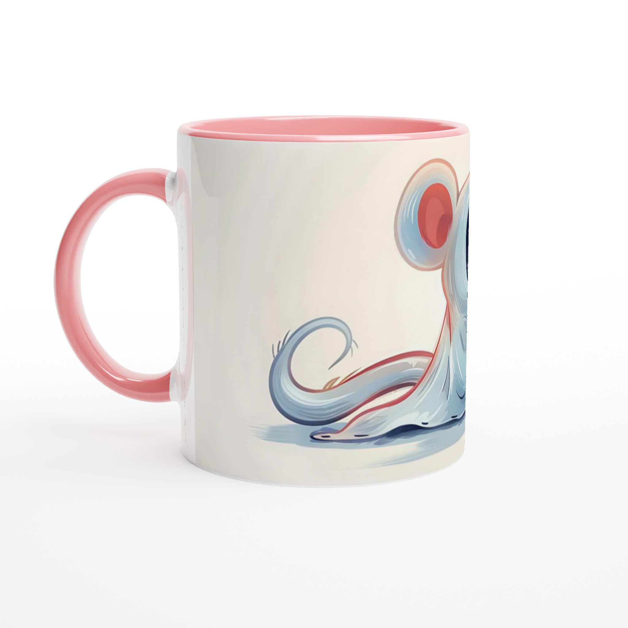 Söt Spökmus Keramikmugg - Skrämmande charmig kaffestund i valfri färg 6 12f14c92-fb34-4ba3-8cb9-d43162cbc2c9
