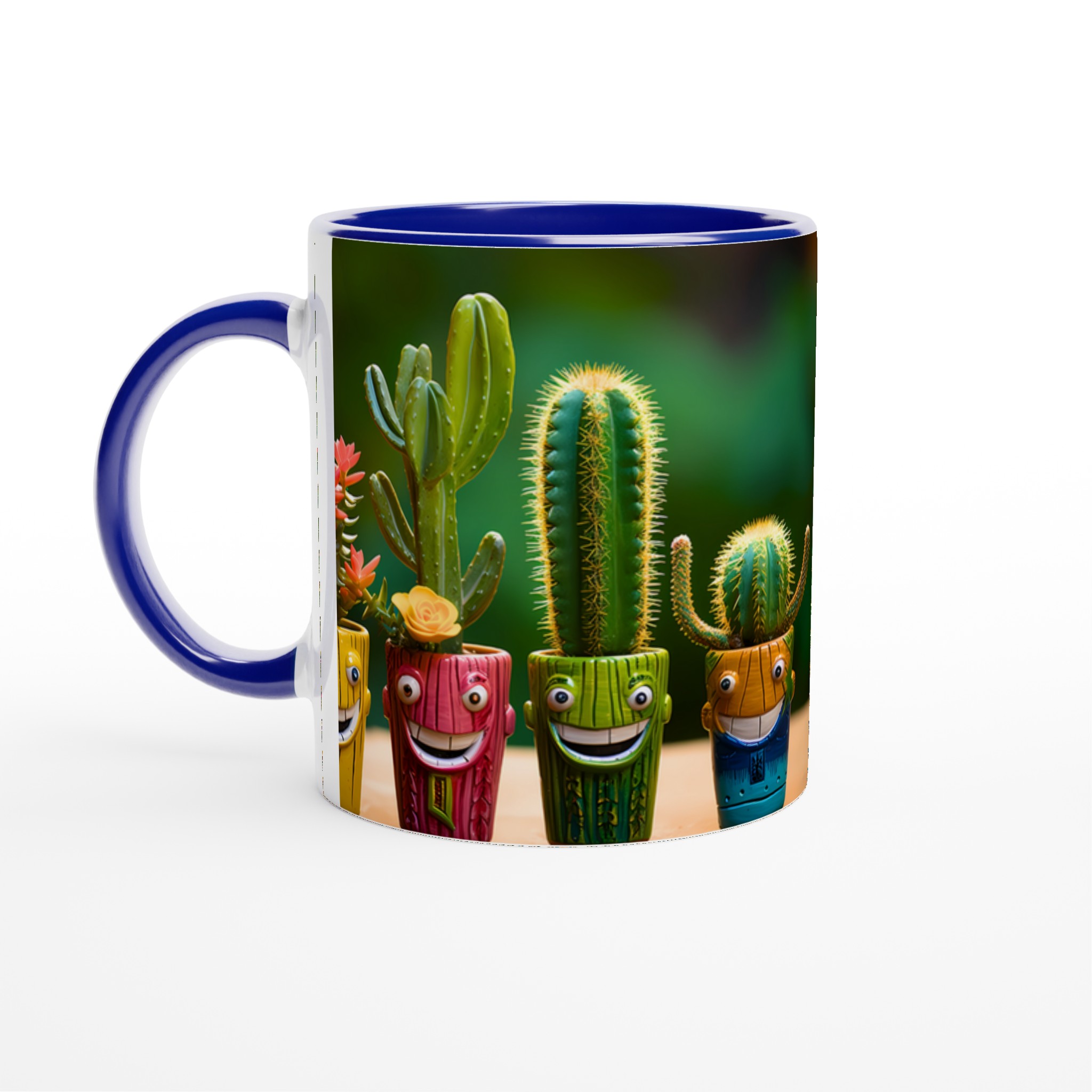 Glad Kaktus Mugg – 11oz Keramikmugg i glada färger med humoristisk design för ditt favorittryck 4 131f51dd-5893-4073-90ba-59778319dbfb