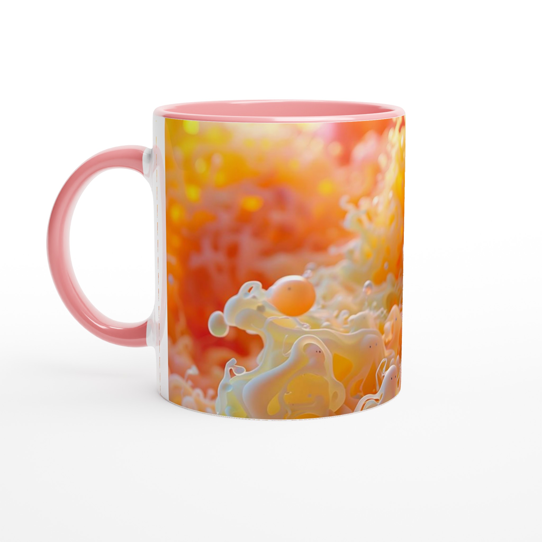 Kaffemugg med Söta Spöken – 11 oz Keramisk Mugg i Valfri Färg 6 135a4e54-a91f-4344-888e-e1efb4e33548