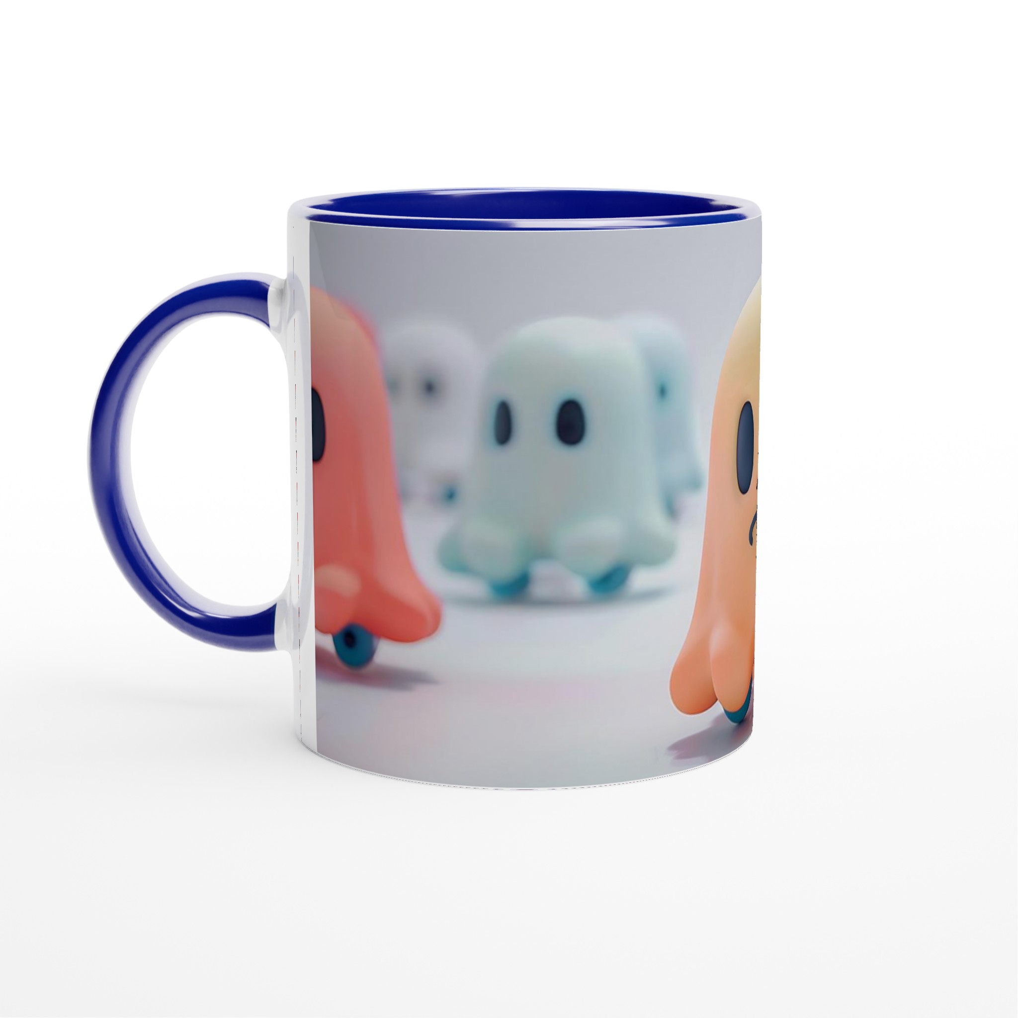 Pastellspöken 11oz Keramisk Mugg – Lekfull Design i Flera Färger för Varje Kaffestund! 4 137f183c-6474-4978-a01f-f277490ec708