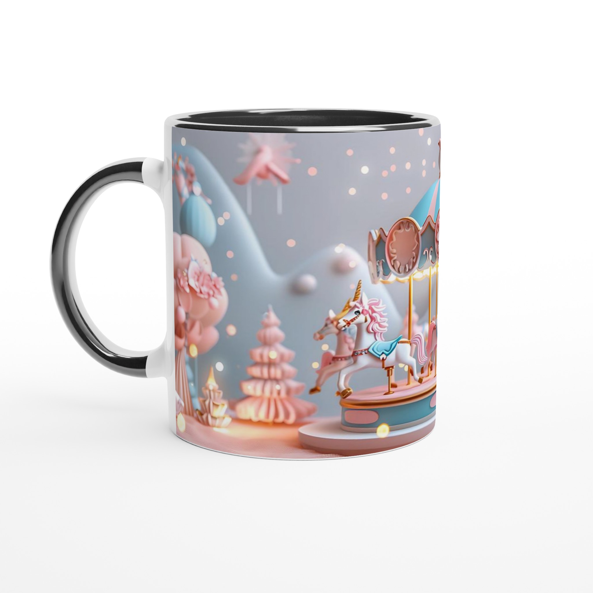 Magical Karusell Keramikmugg - En dröm i pastellrosa och blått för din fika 7 13d224db-b1de-4056-89d6-d5fc2622edf4
