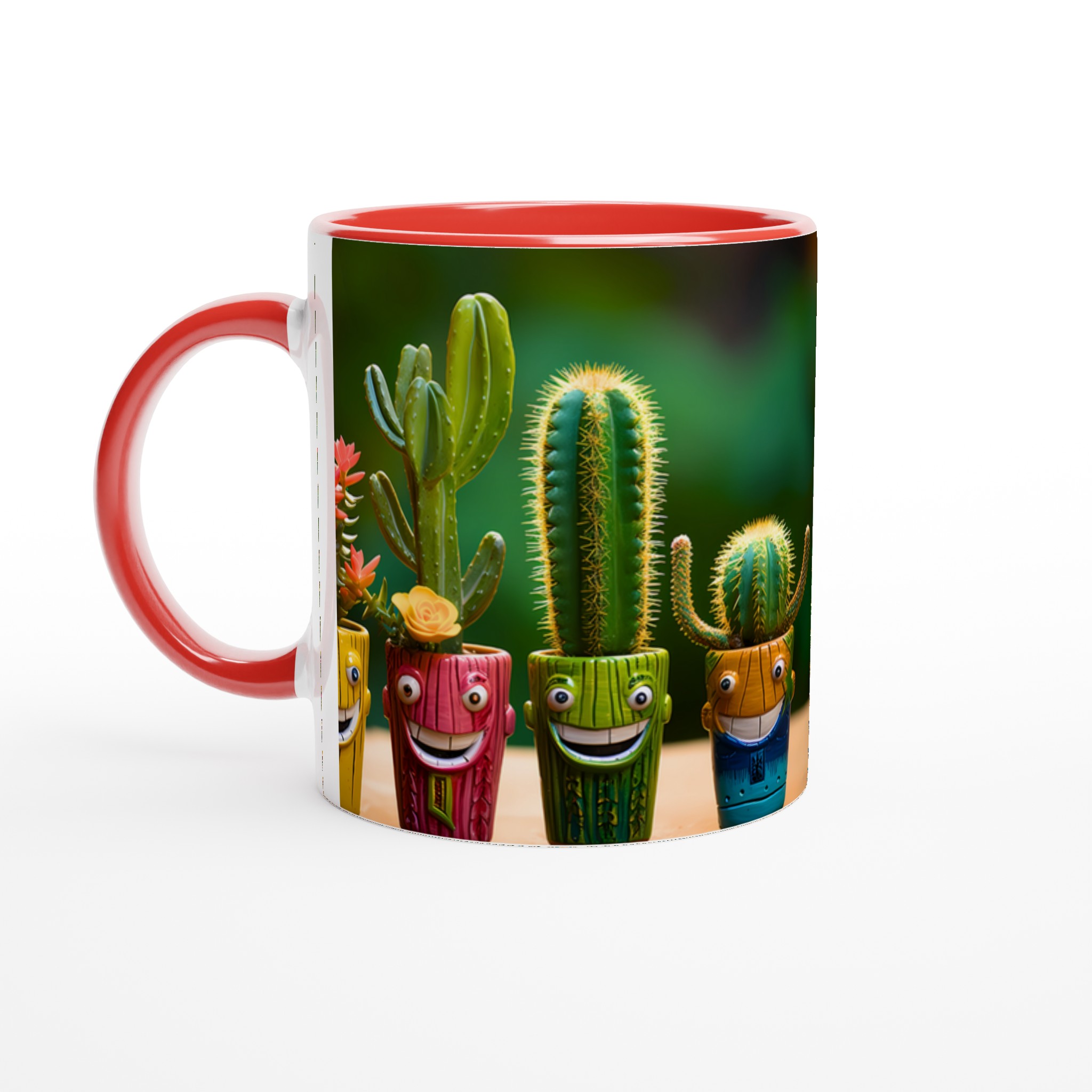 Glad Kaktus Mugg – 11oz Keramikmugg i glada färger med humoristisk design för ditt favorittryck 2 1478a016-d037-4293-ab4e-d43e0f4f326a
