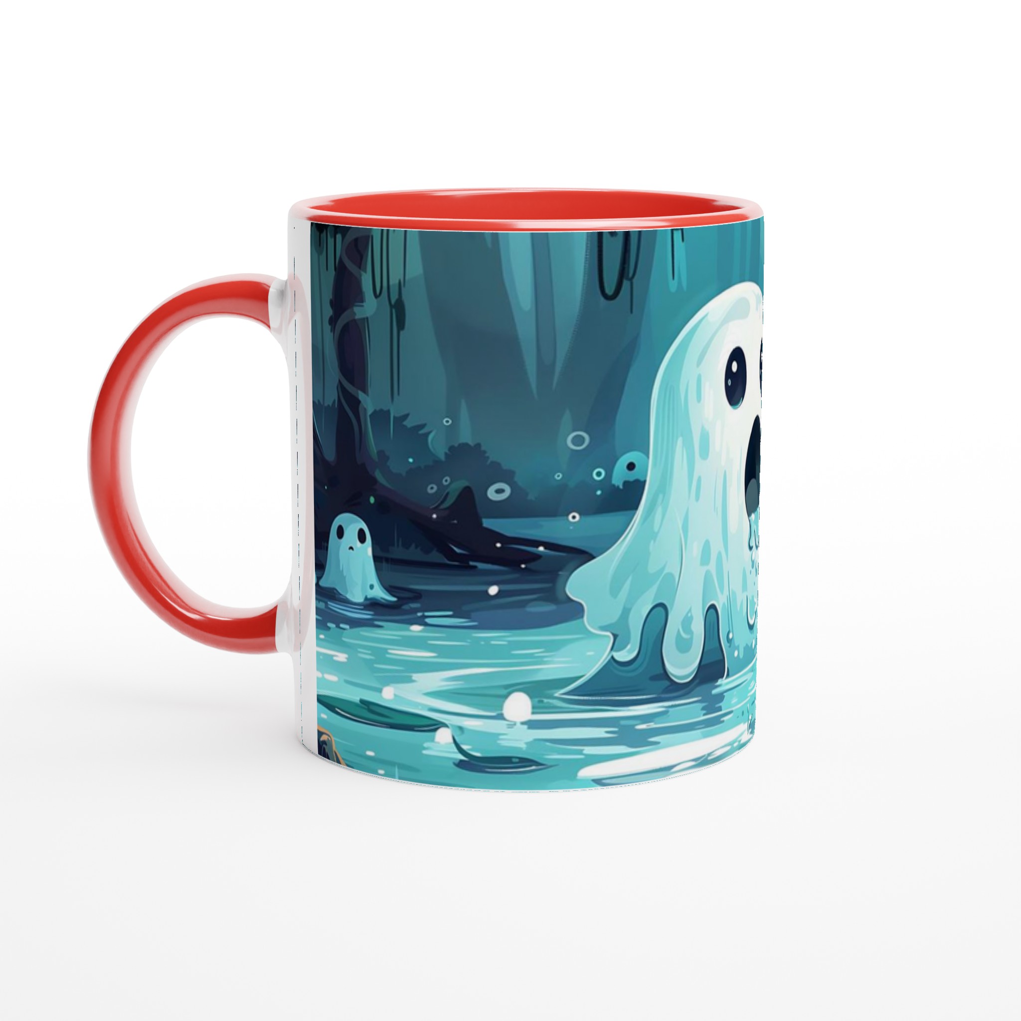 Kusligt Söt Spökfest Mugg – 11oz Keramisk Mugg för Kaffe, Te och Fika i Valfri Färg! 2 14b0a841-cbc6-43c6-a4f9-d9515a35fbf0