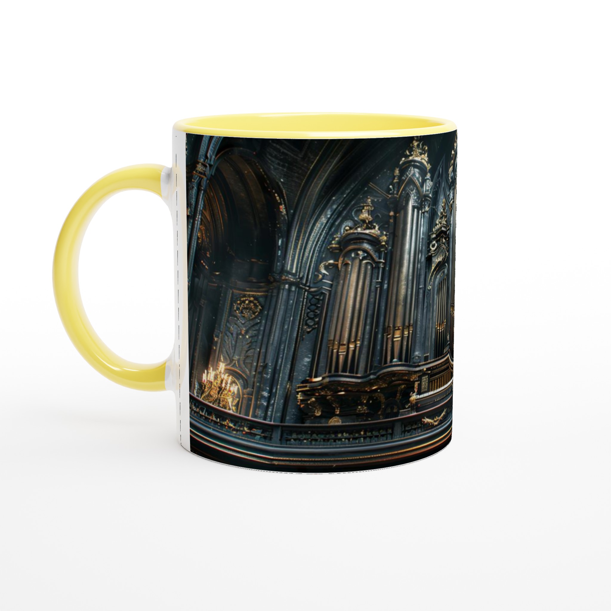 Barockorgel Design Kaffemugg - Lyxig Keramisk Mugg 11oz 5 14d99ad6-4894-4f16-a73f-4ed486048123