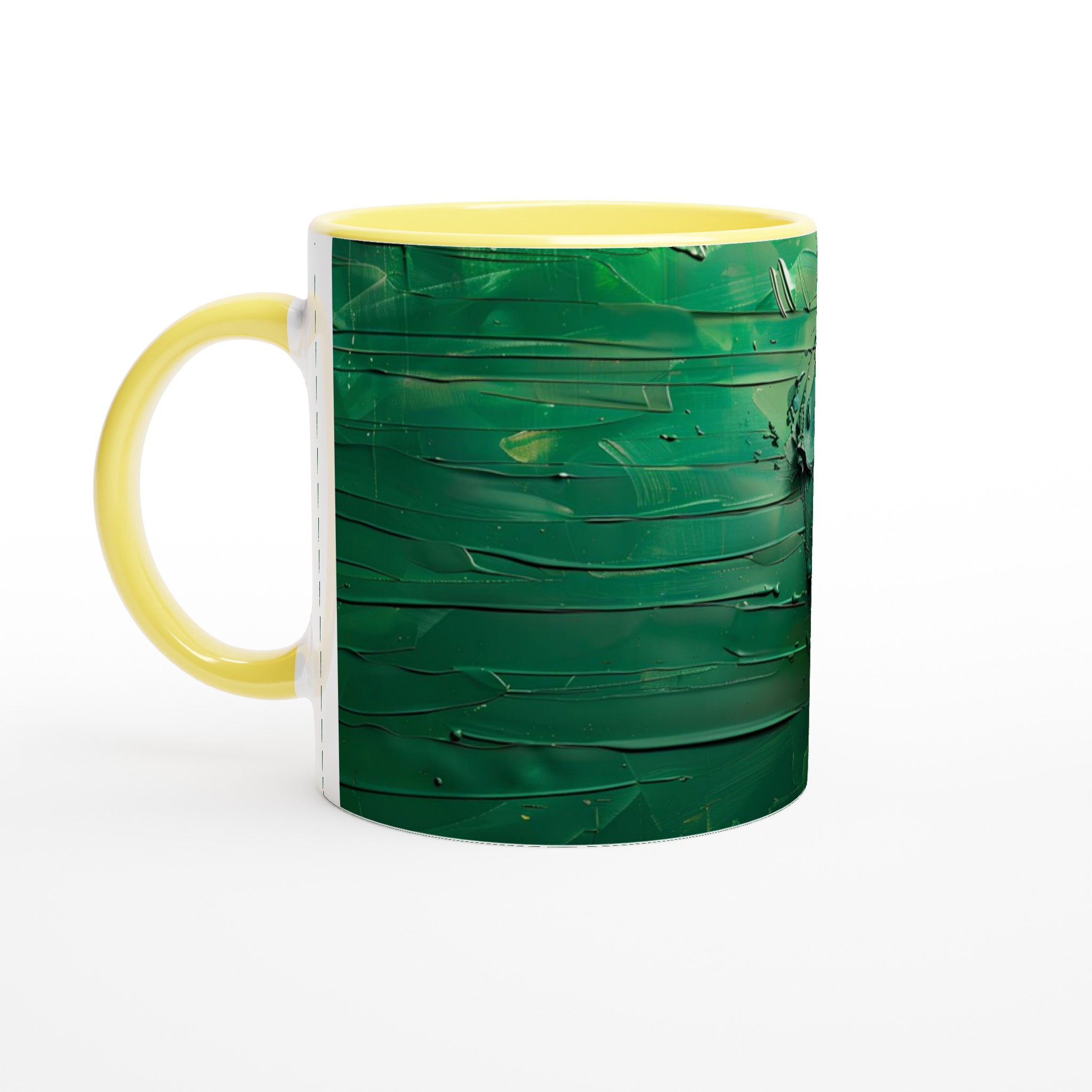 Grön Konstmugg: Volleyball i Akryl – 11 oz Keramisk Kaffemugg i Valfri Färg 5 1503c757-39d3-40c6-ab7d-753d20d85dff