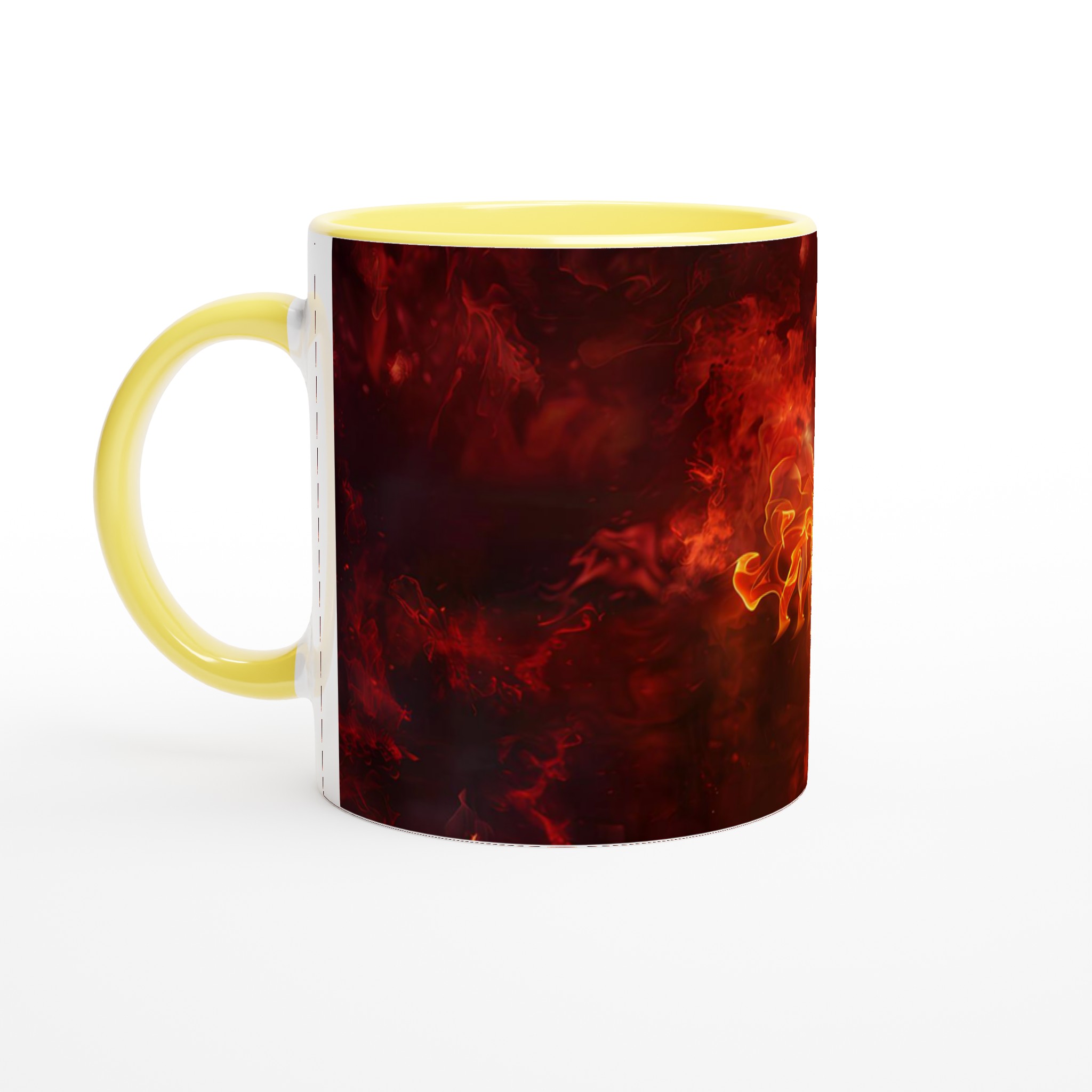 Fiery Basketball Keramikmugg - 11oz Flammande Design, Perfekt för Sportfans 5 15147cd7-6b2b-4324-b0ae-21b11b47f72f