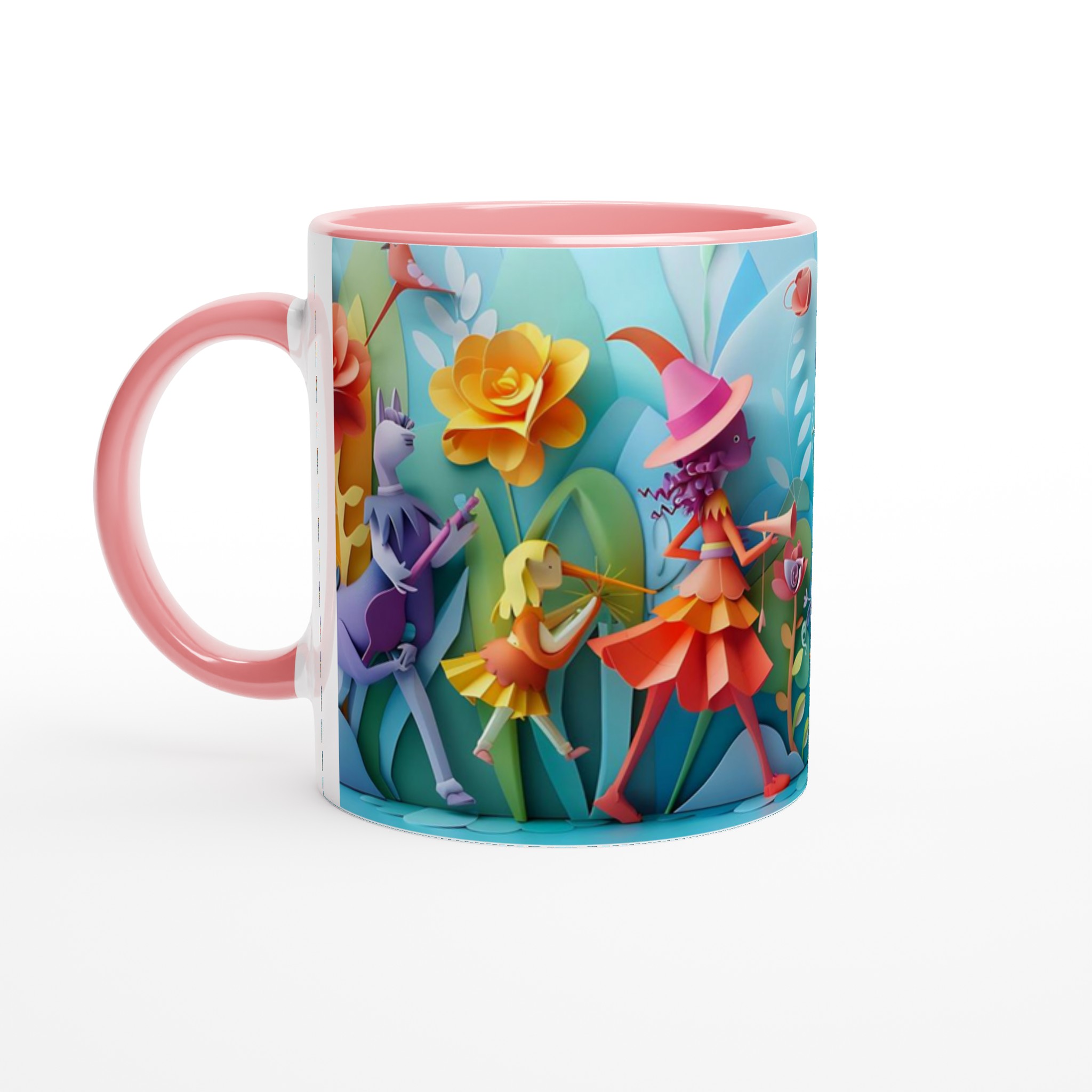 Magical Papercraft Fantasy Mugg – Kaffekopp med lekfull design, finns i åtta livfulla färger! 6 155484d7-4554-4955-824e-0c7a145c76bc