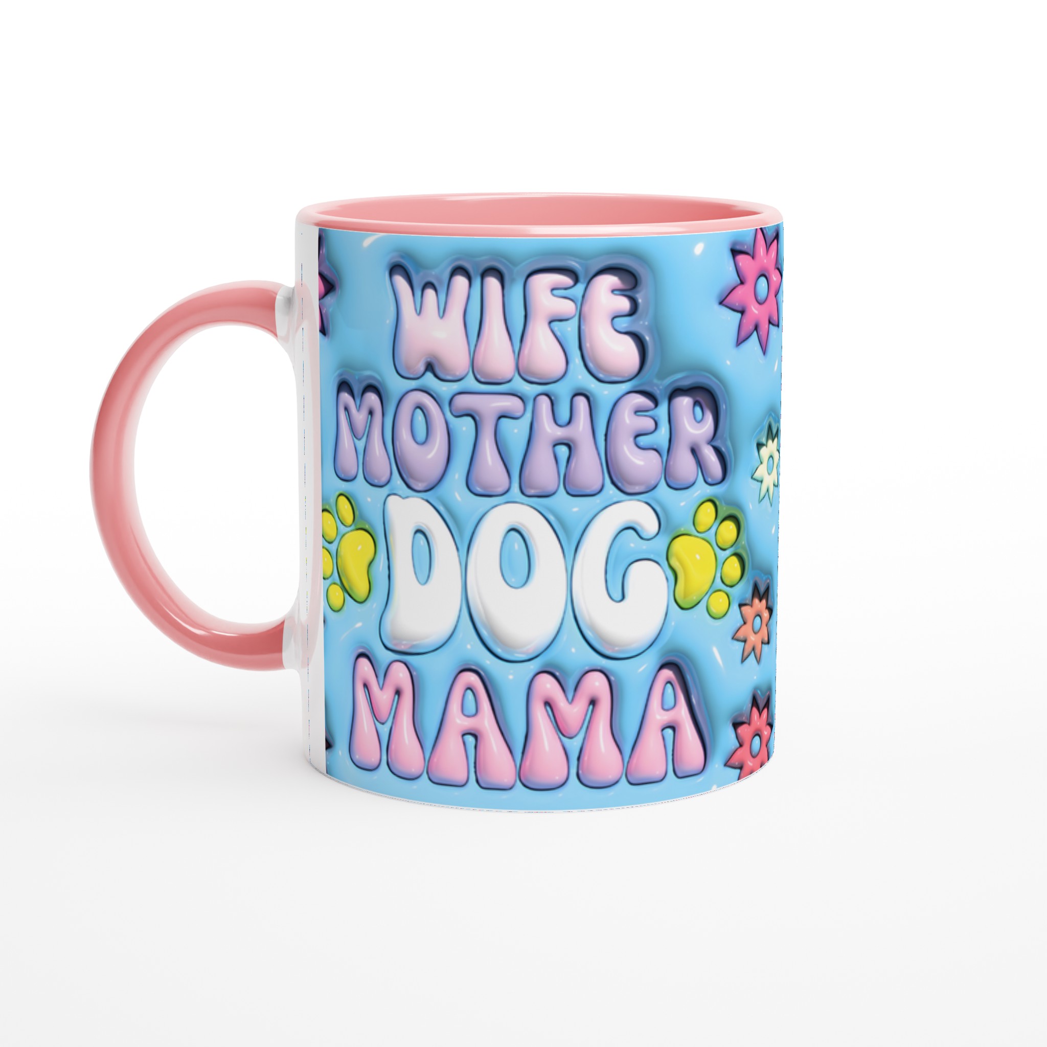 Dog Mama Life Keramisk Mugg – Personlig stil i 7 Färgval 6 15bb8fb7-3081-4b99-a419-584f83979468