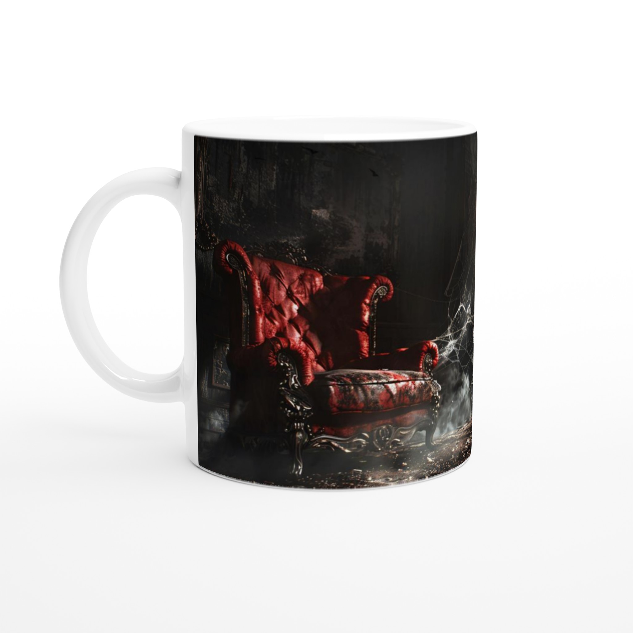 Mystisk Gotisk Salong Mugg – 11oz Keramisk Kaffemugg i ditt val av 7 hemsökta färger 1 15c41318-027d-4203-b972-c7bbdbdd76db